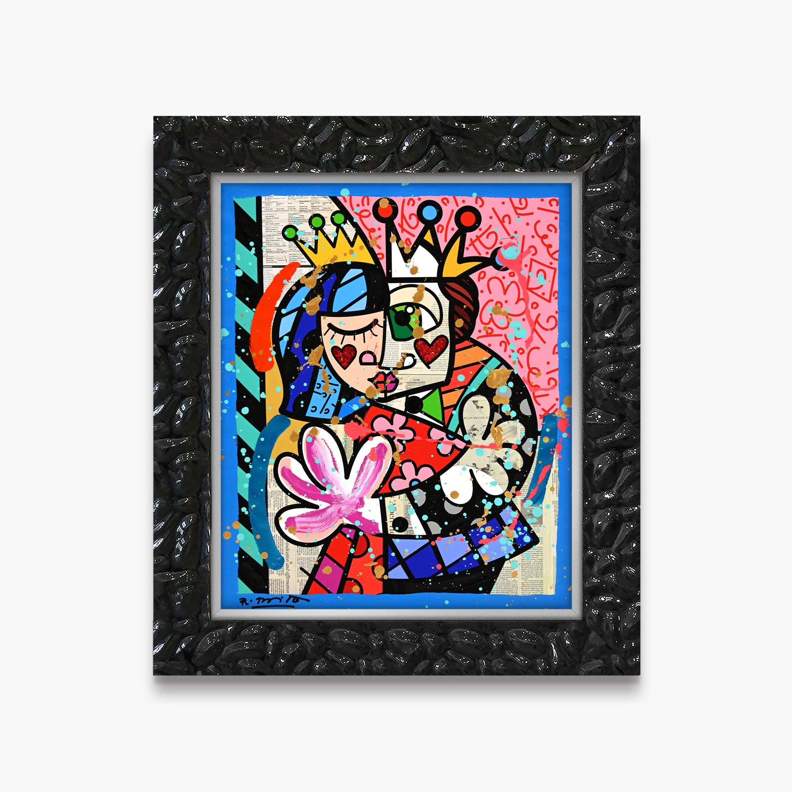 Abrazo - Mixed Media Original