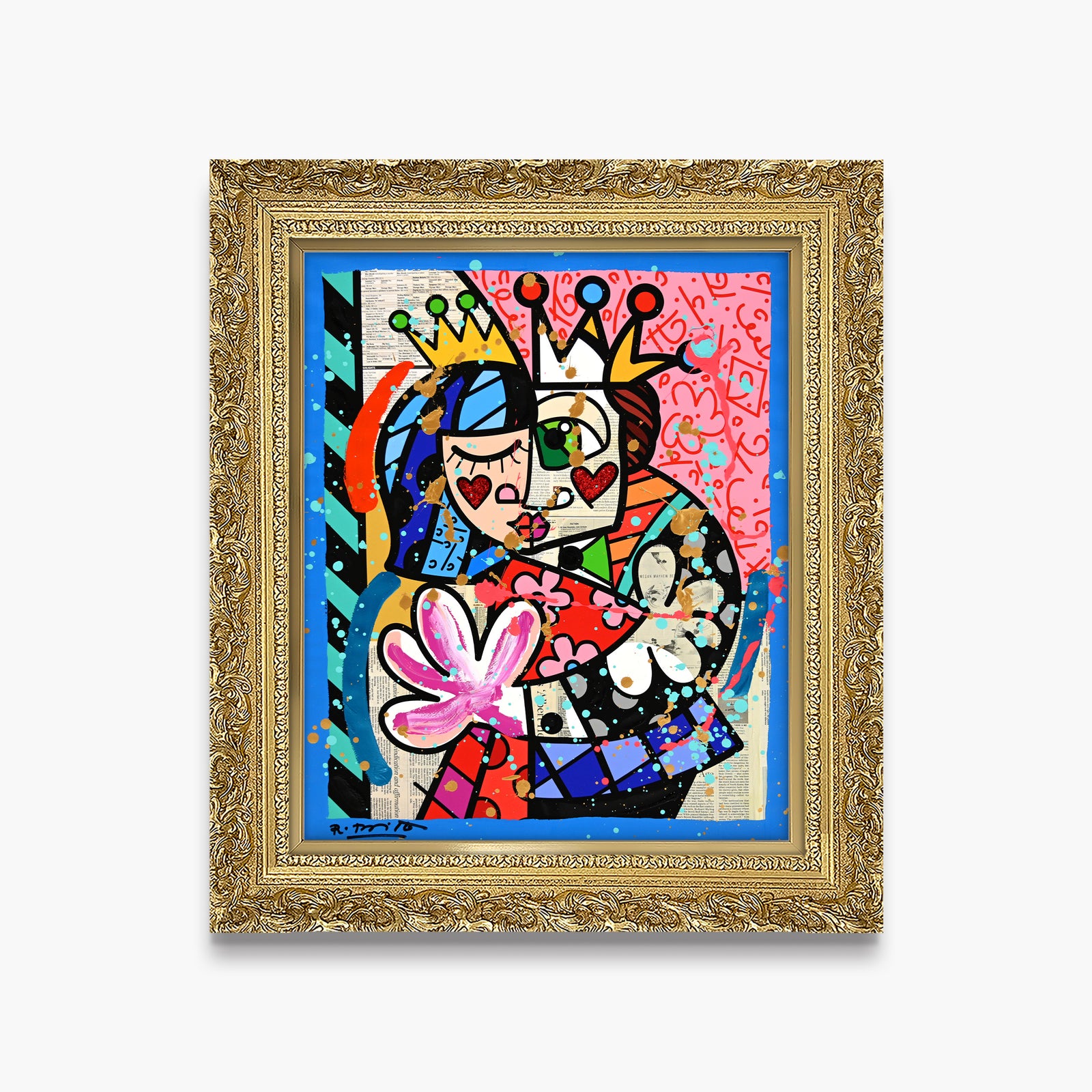Abrazo - Mixed Media Original