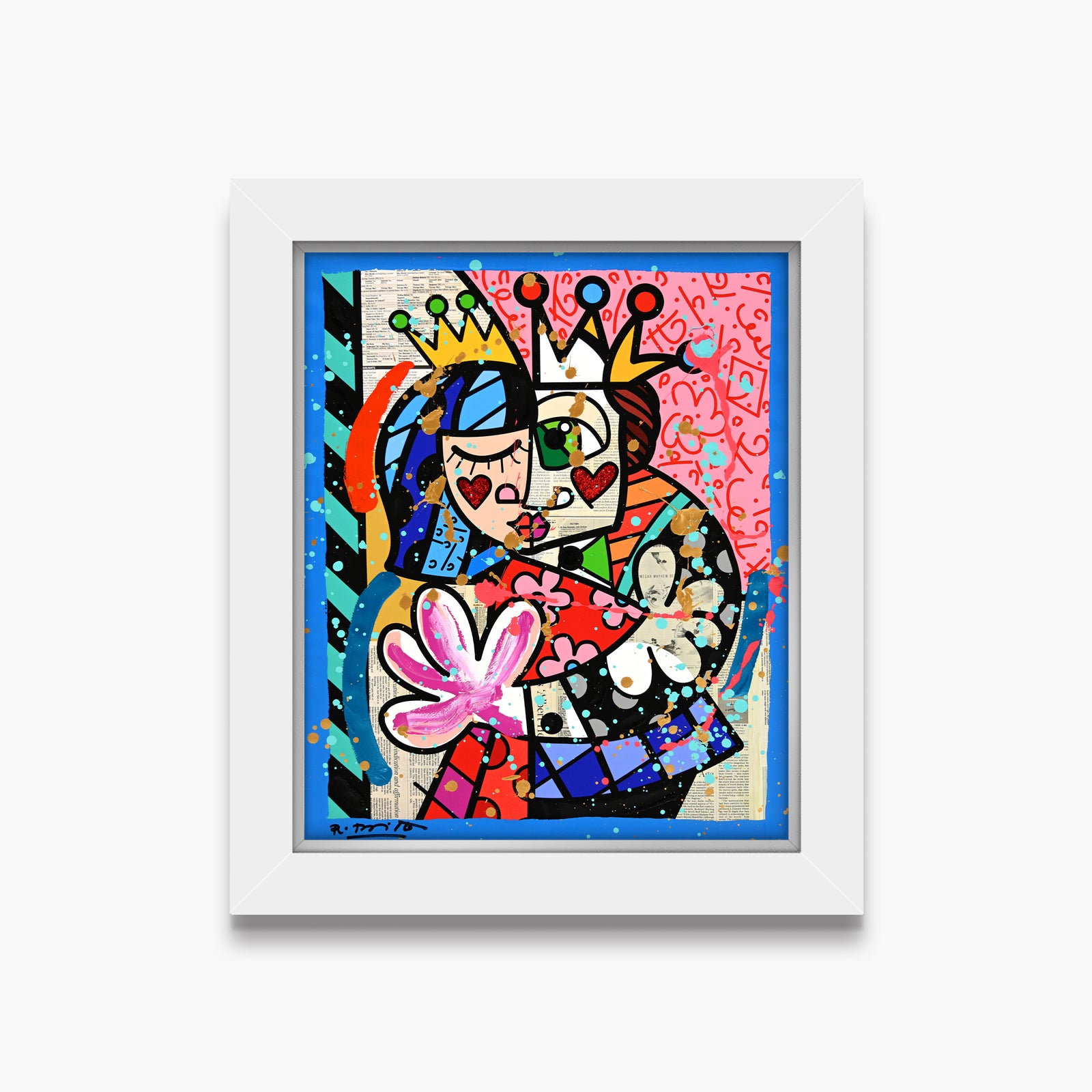 Abrazo - Mixed Media Original