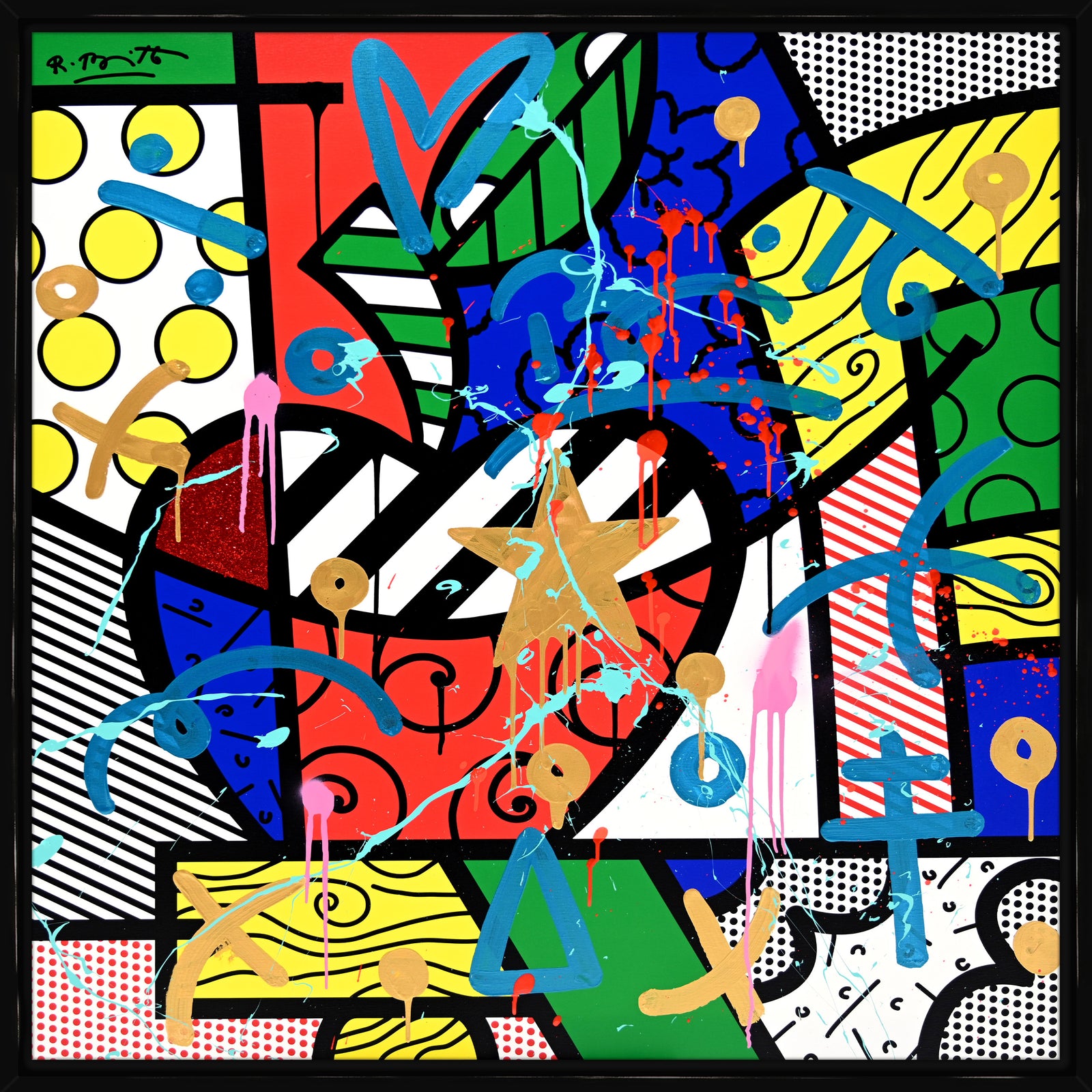 One Apple - Mixed Media Original