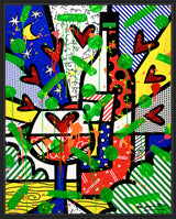BORDEAUX - Mixed Media Original
