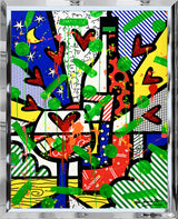 BORDEAUX - Mixed Media Original