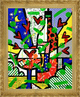 BORDEAUX - Mixed Media Original