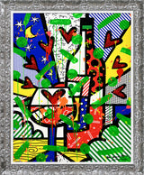 BORDEAUX - Mixed Media Original