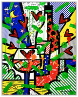 BORDEAUX - Mixed Media Original