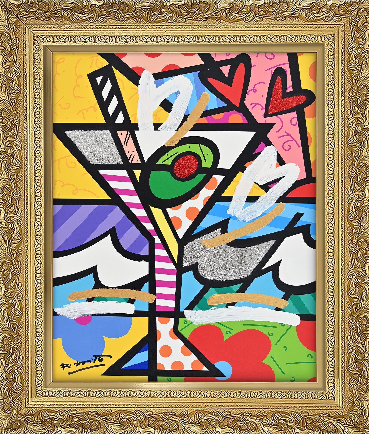 Britto Martini - Mixed Media Original