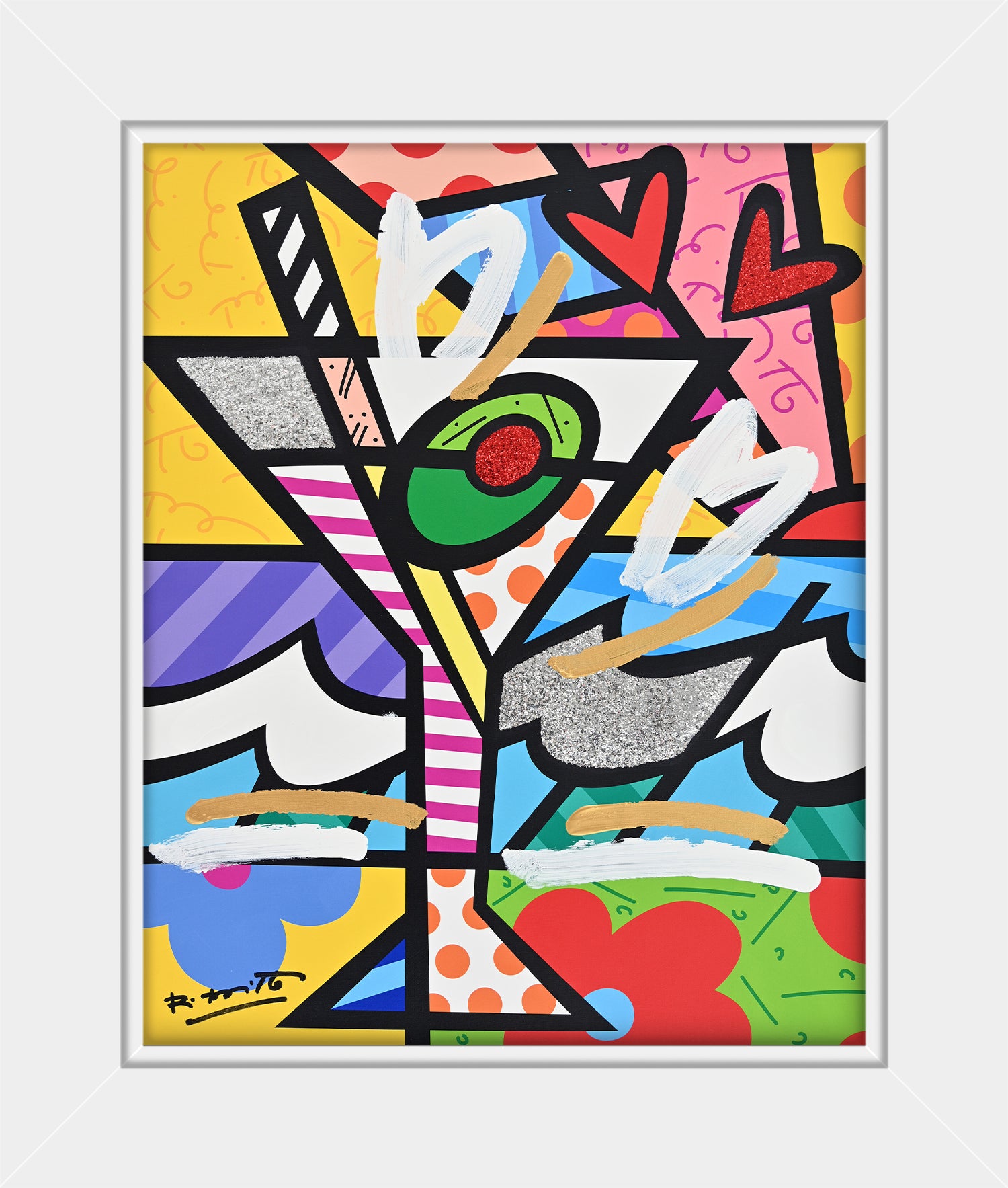 Britto Martini - Mixed Media Original