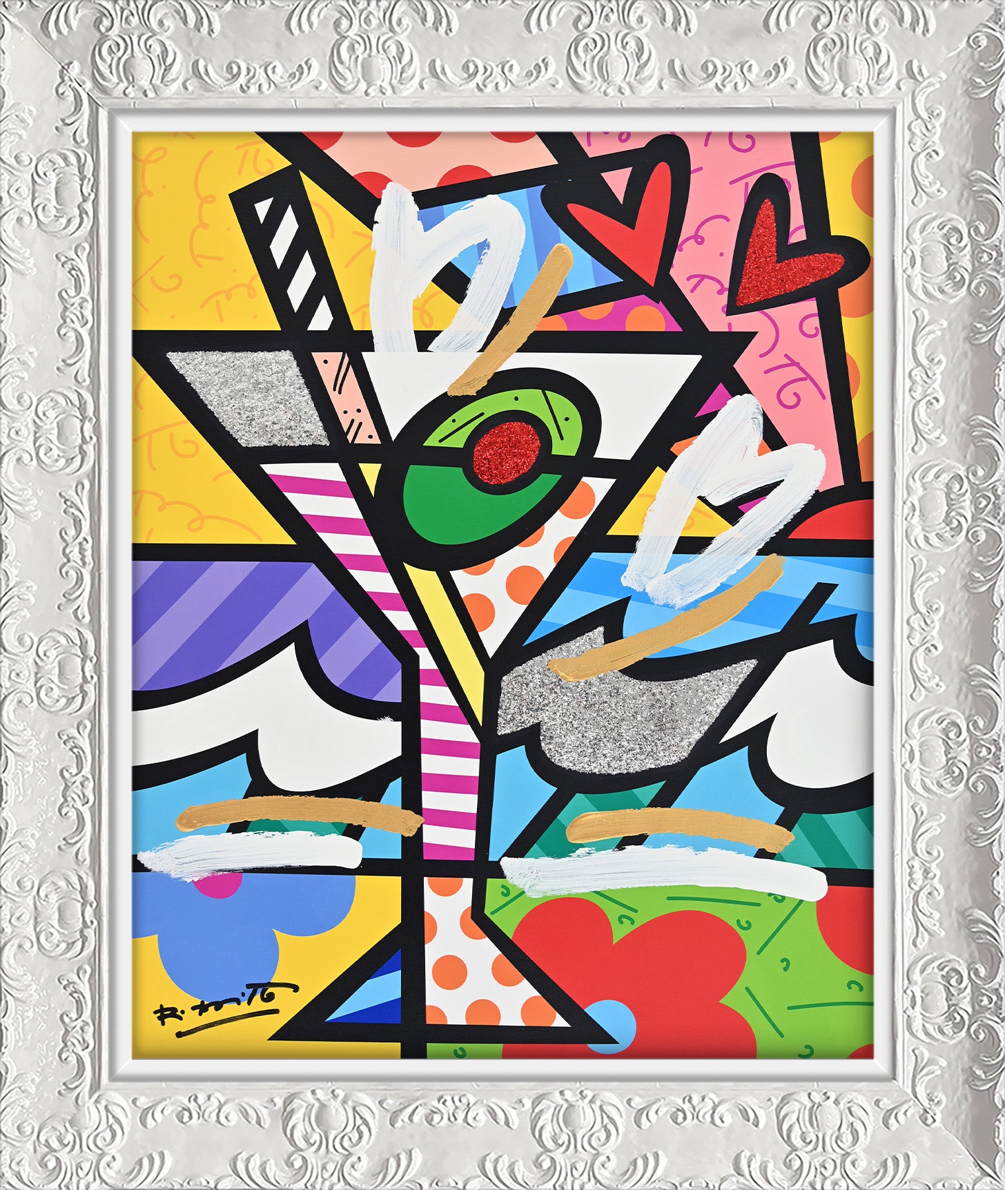 Britto Martini - Mixed Media Original
