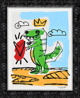 THOMAS COLLECTION DINOSAUR -  MIXED MEDIA ORIGINAL