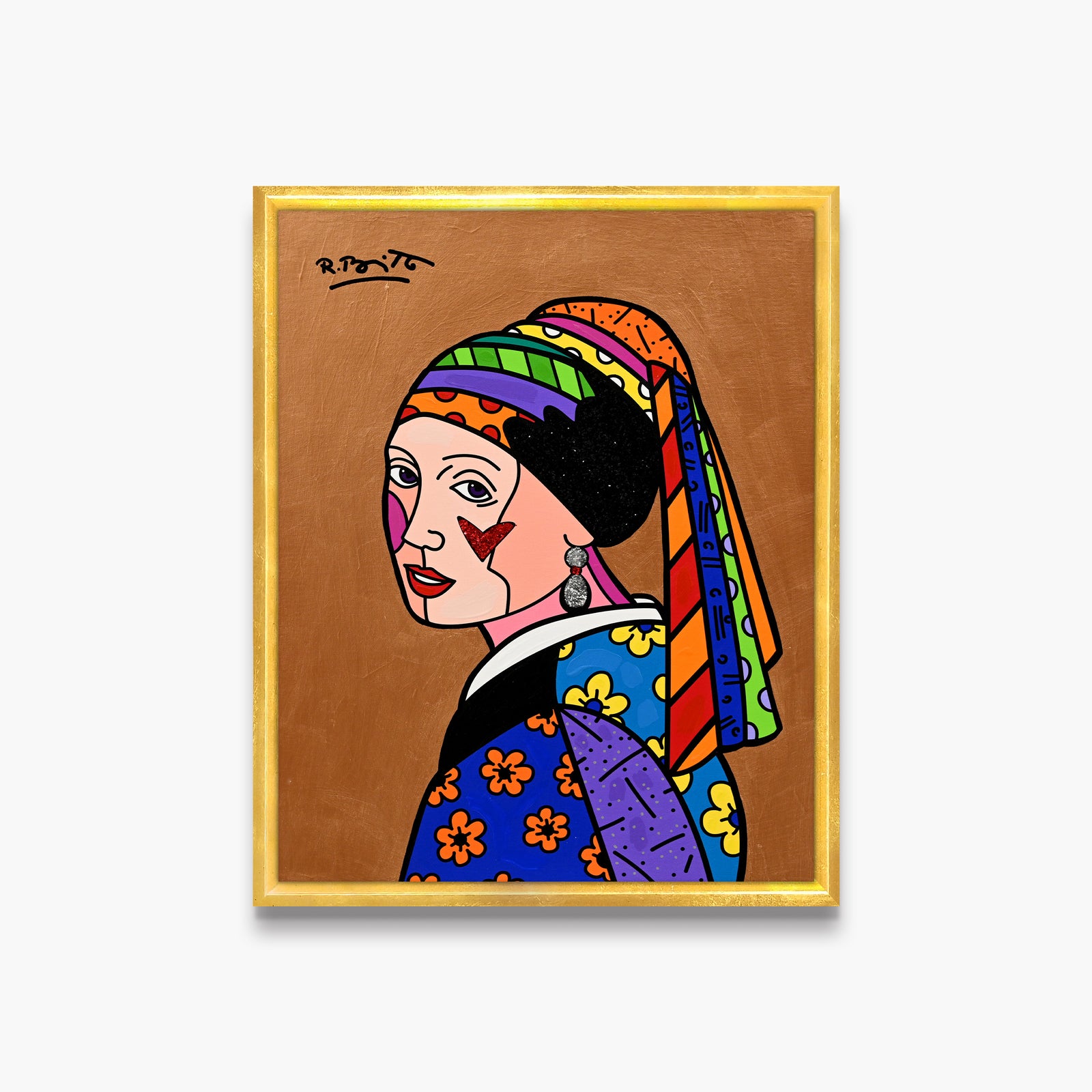 Beautiful Muse - Mixed Media Original