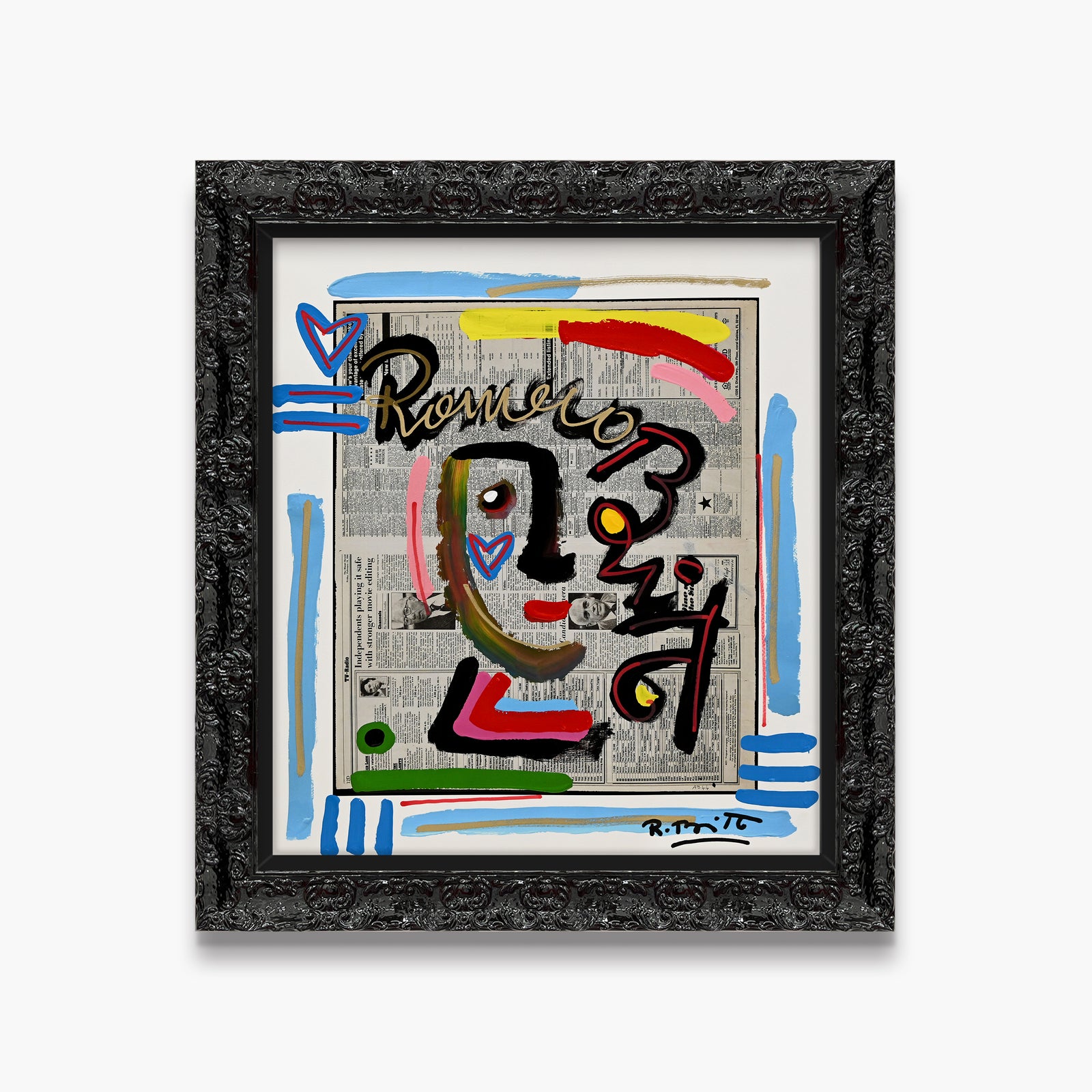 Happy News - Mixed Media Original