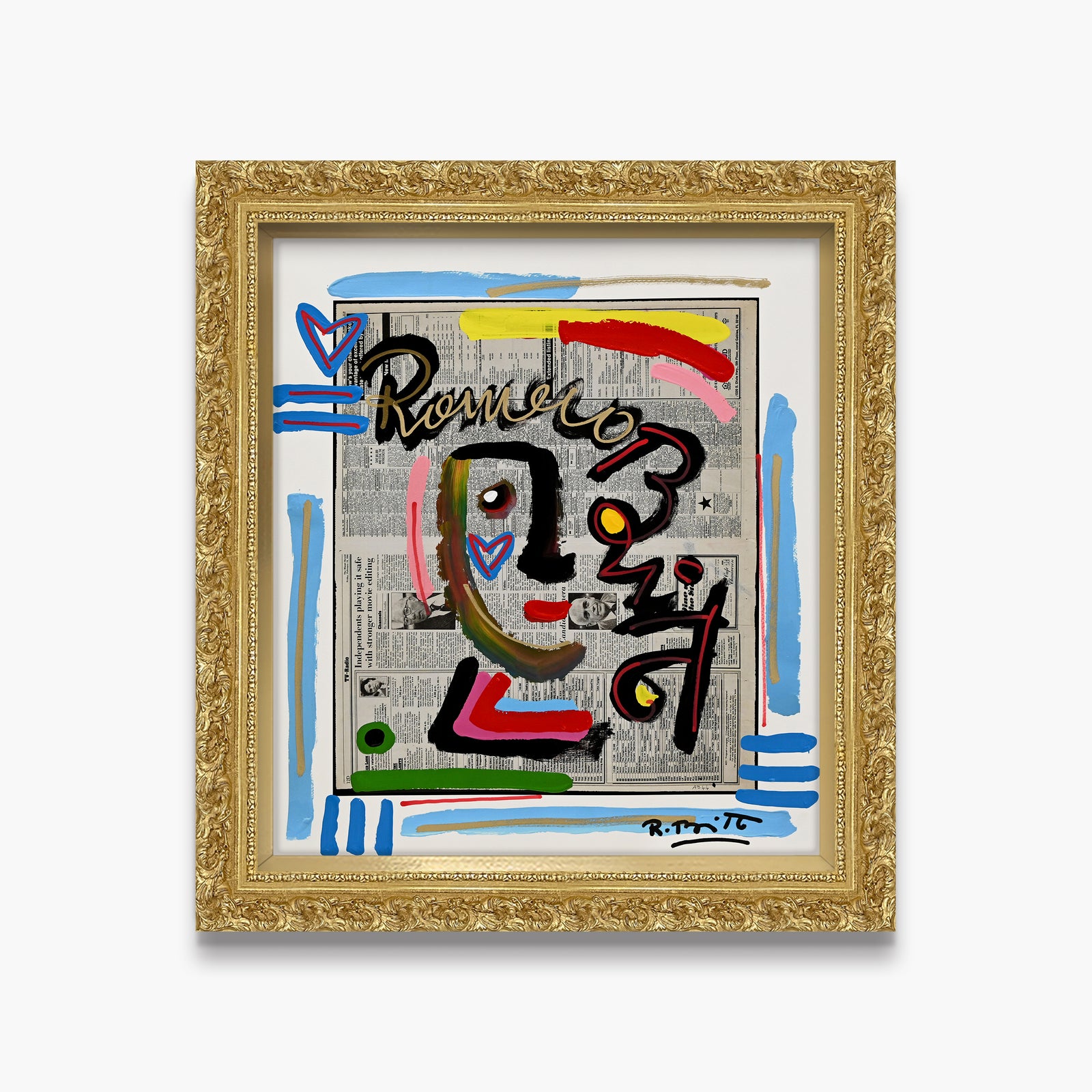 Happy News - Mixed Media Original