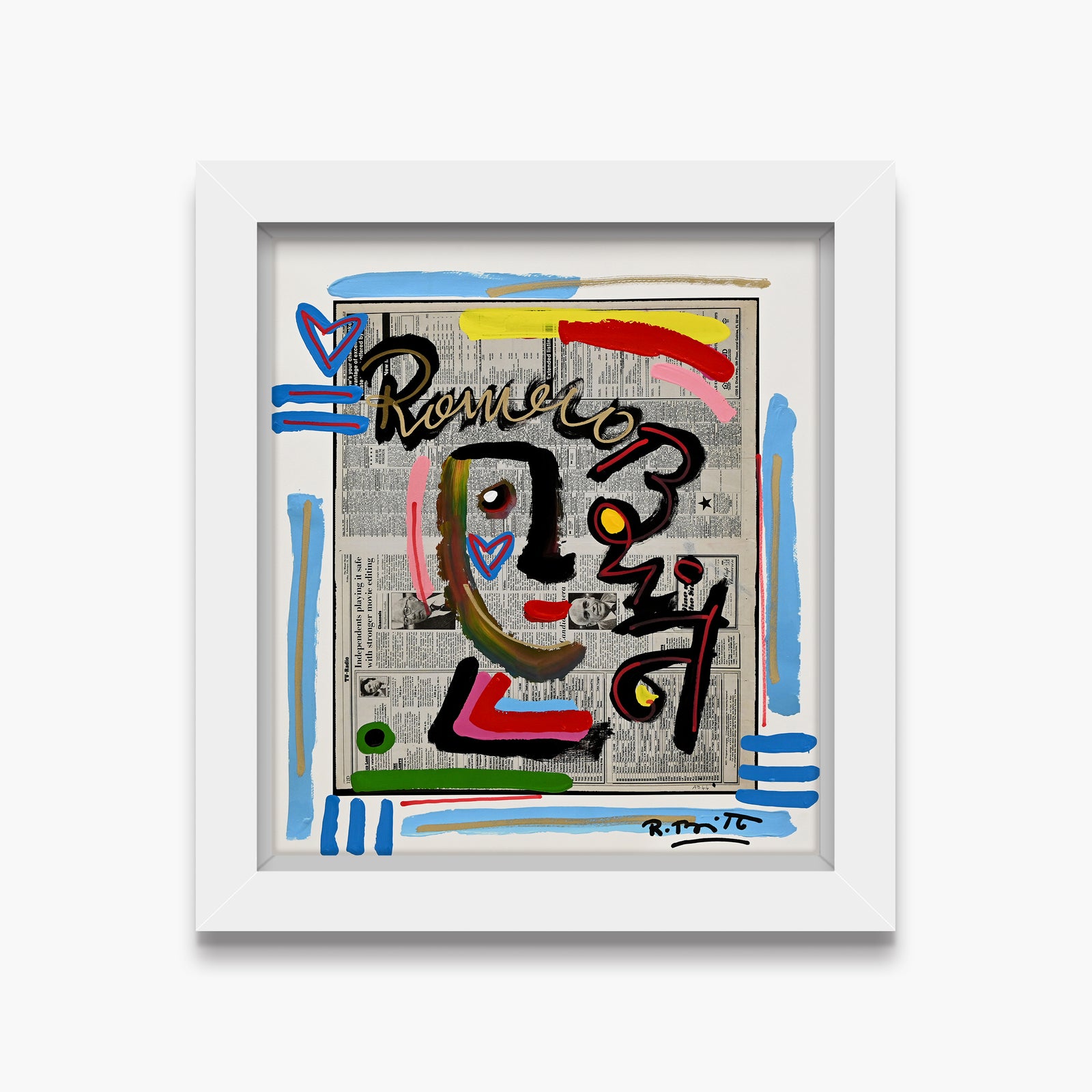 Happy News - Mixed Media Original