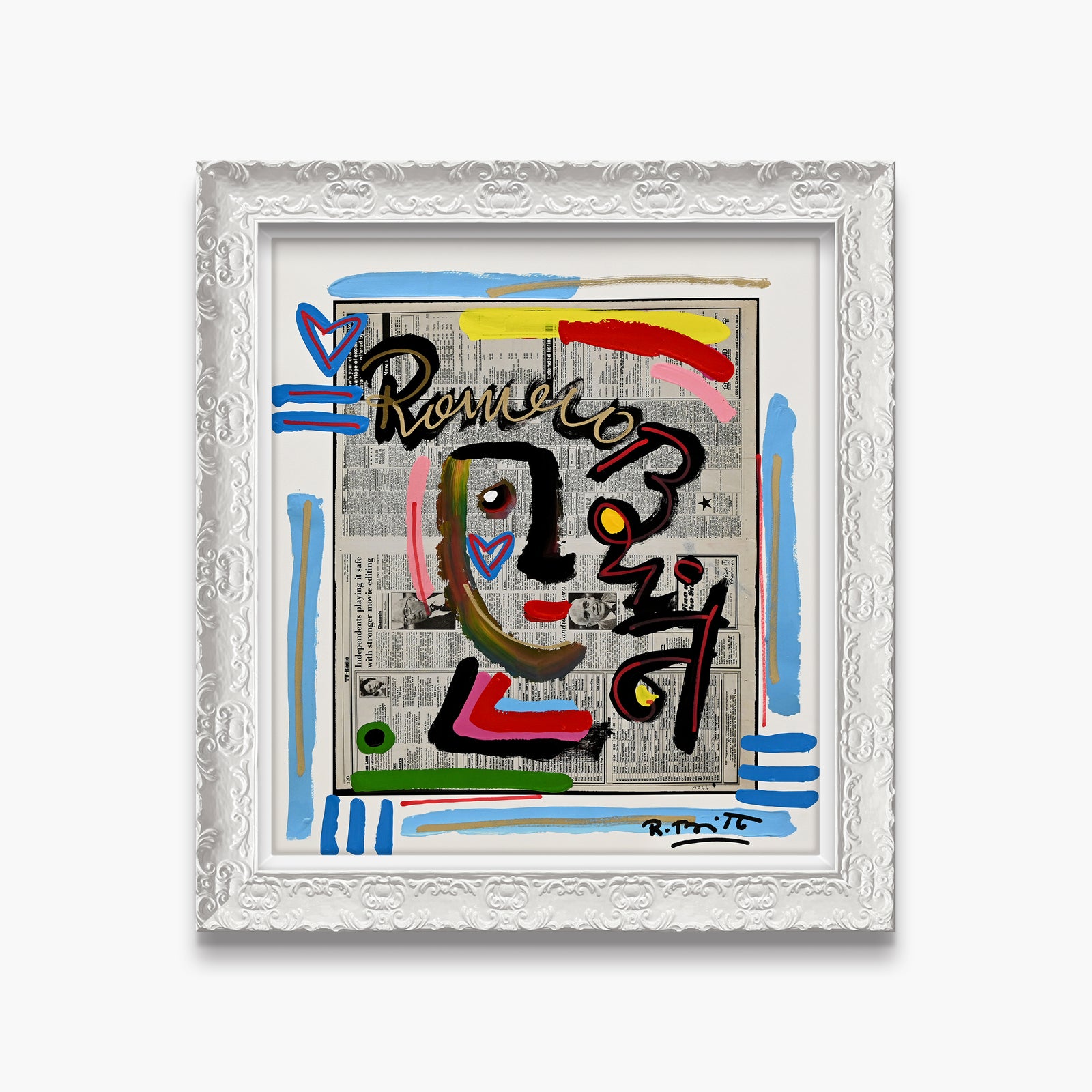 Happy News - Mixed Media Original