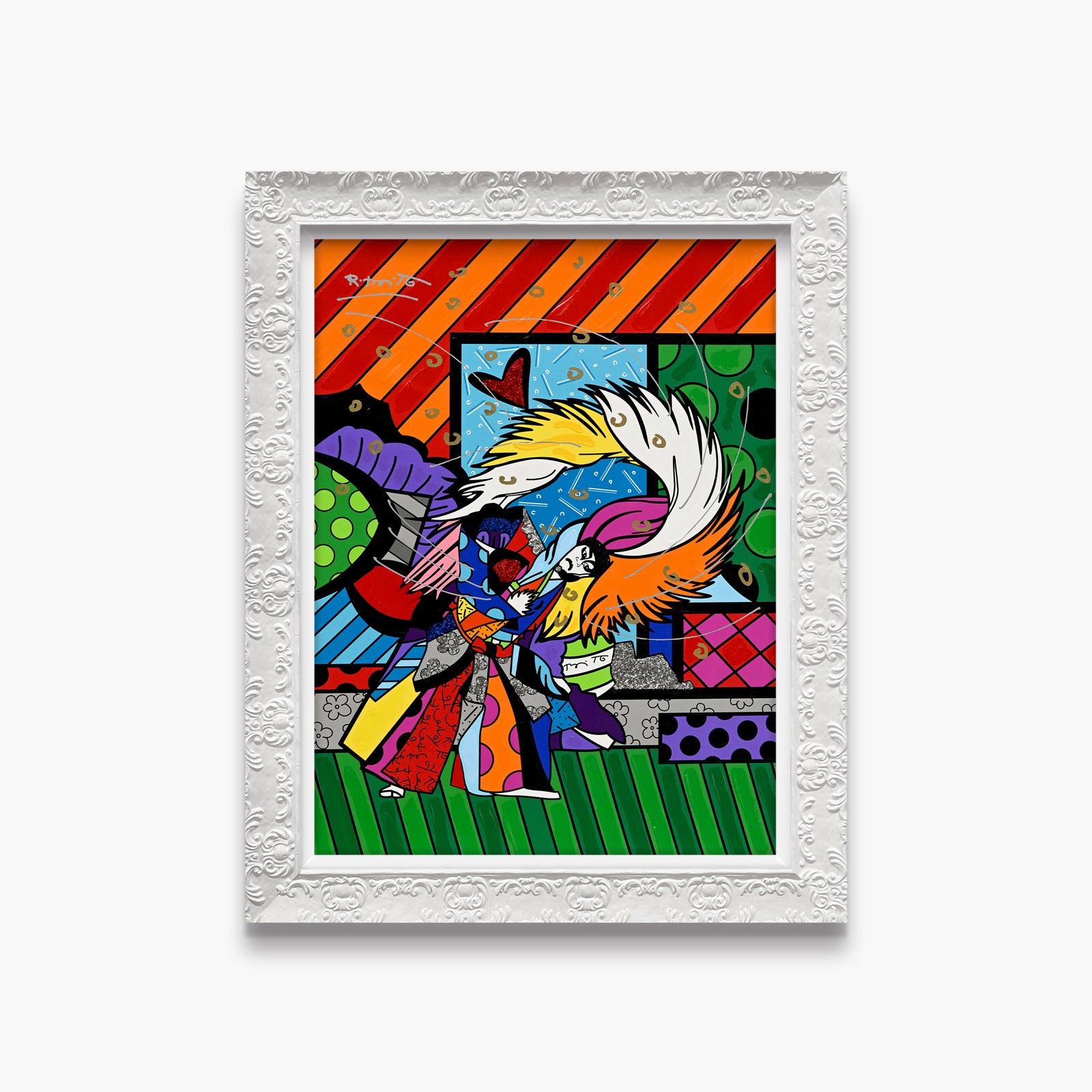 Spirit of Kabuki - Mixed Media Original
