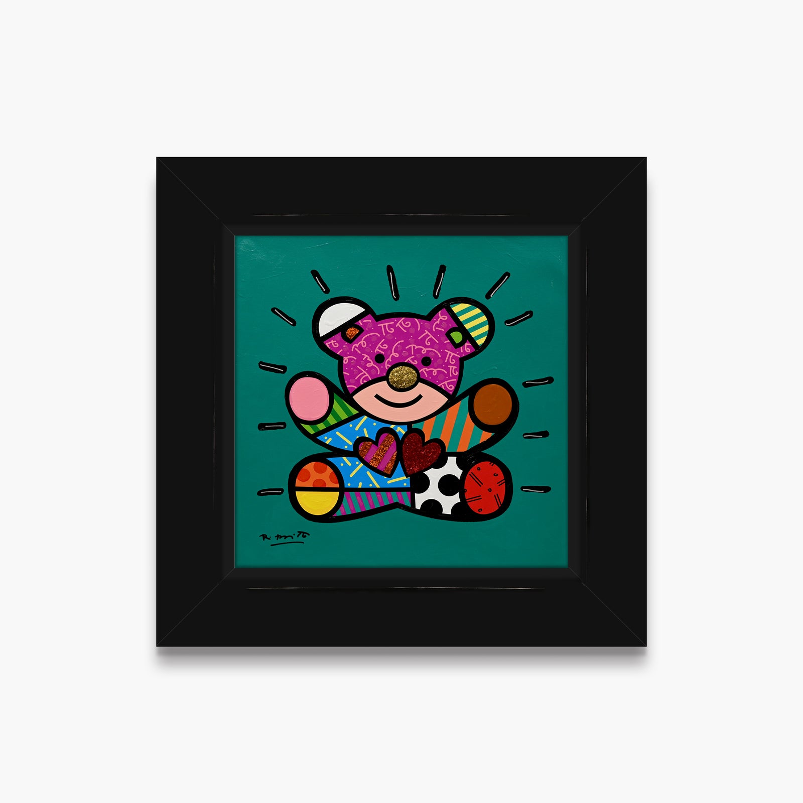 Happy Girl - Mixed Media Original