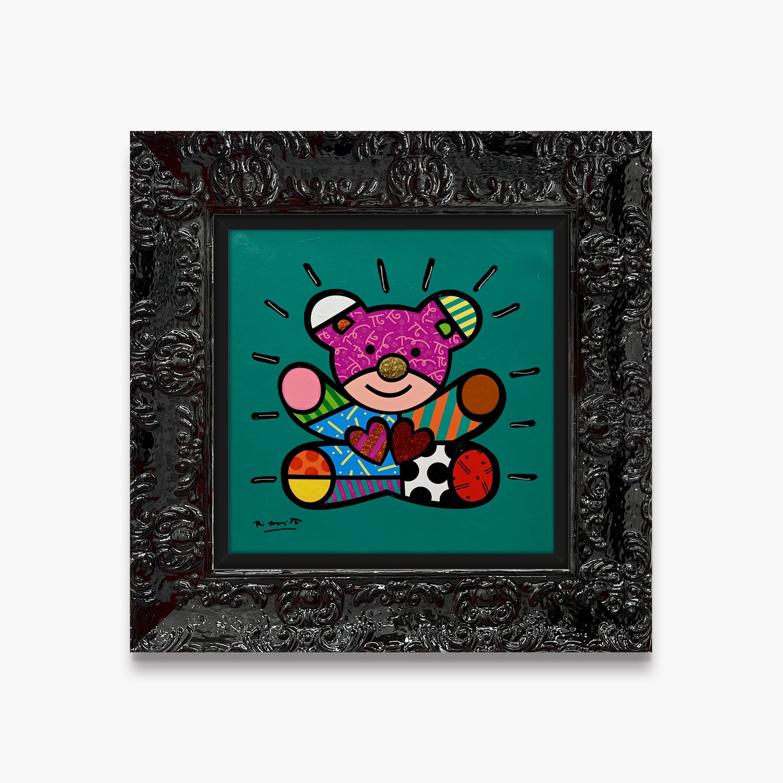 Happy Girl - Mixed Media Original