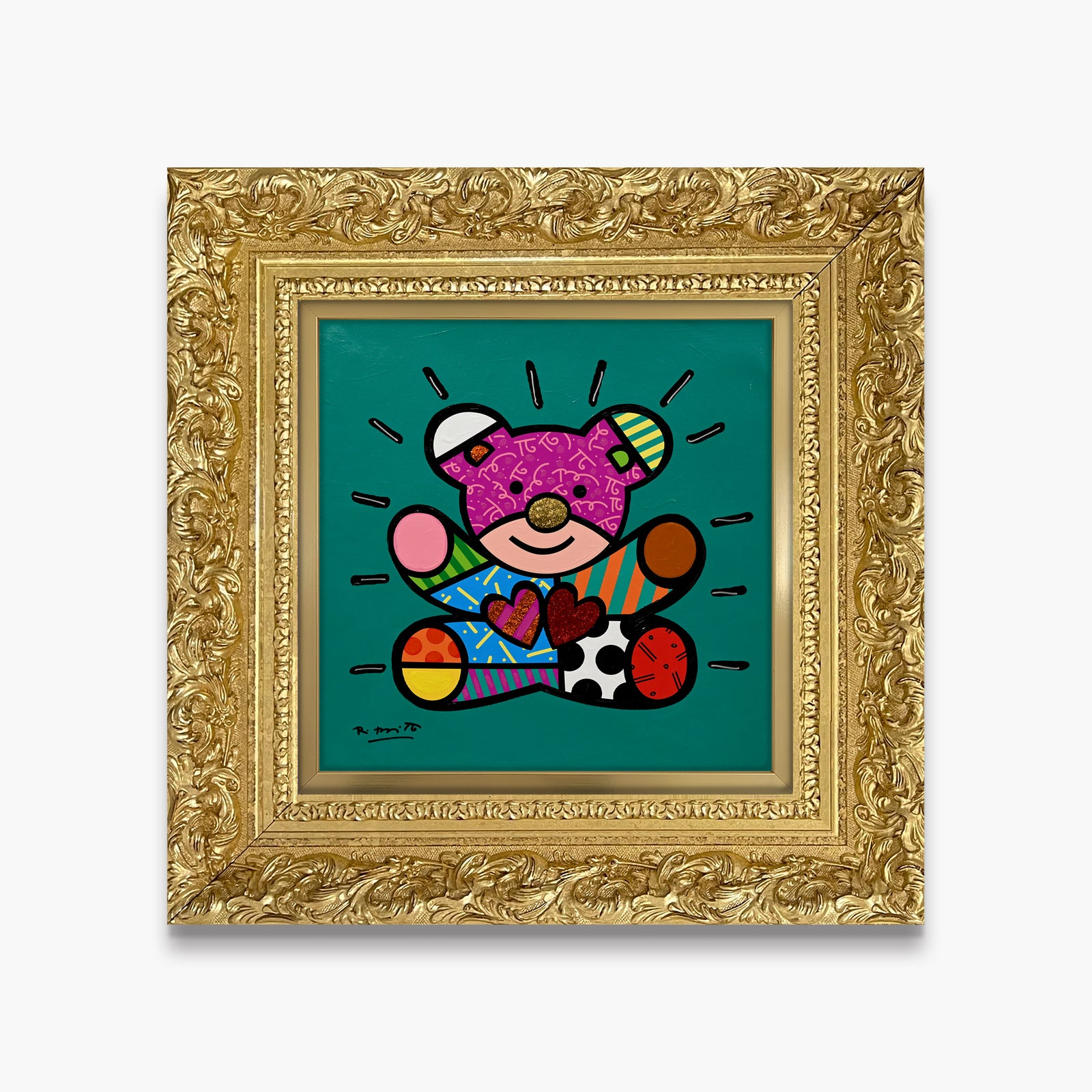 Happy Girl - Mixed Media Original