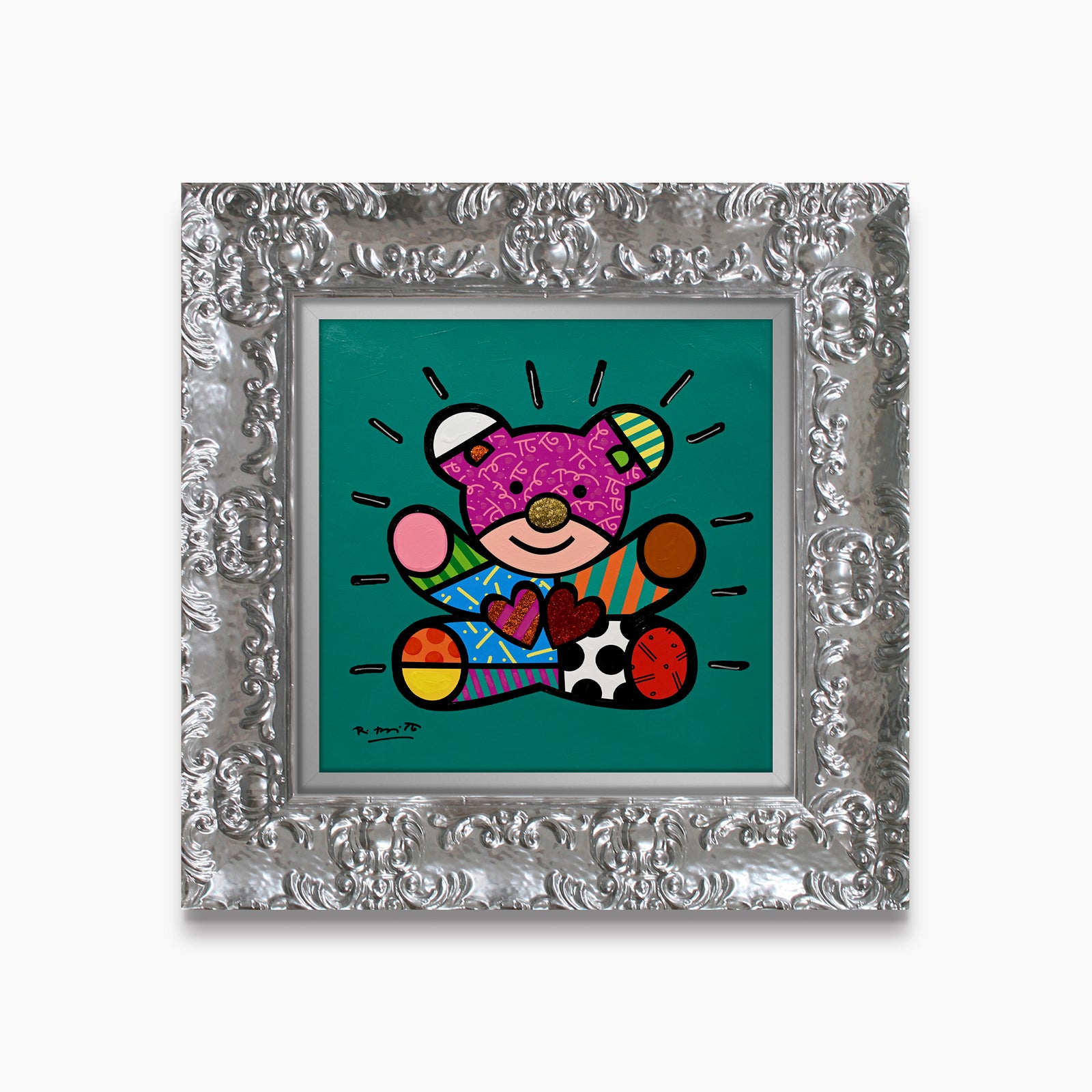 Happy Girl - Mixed Media Original