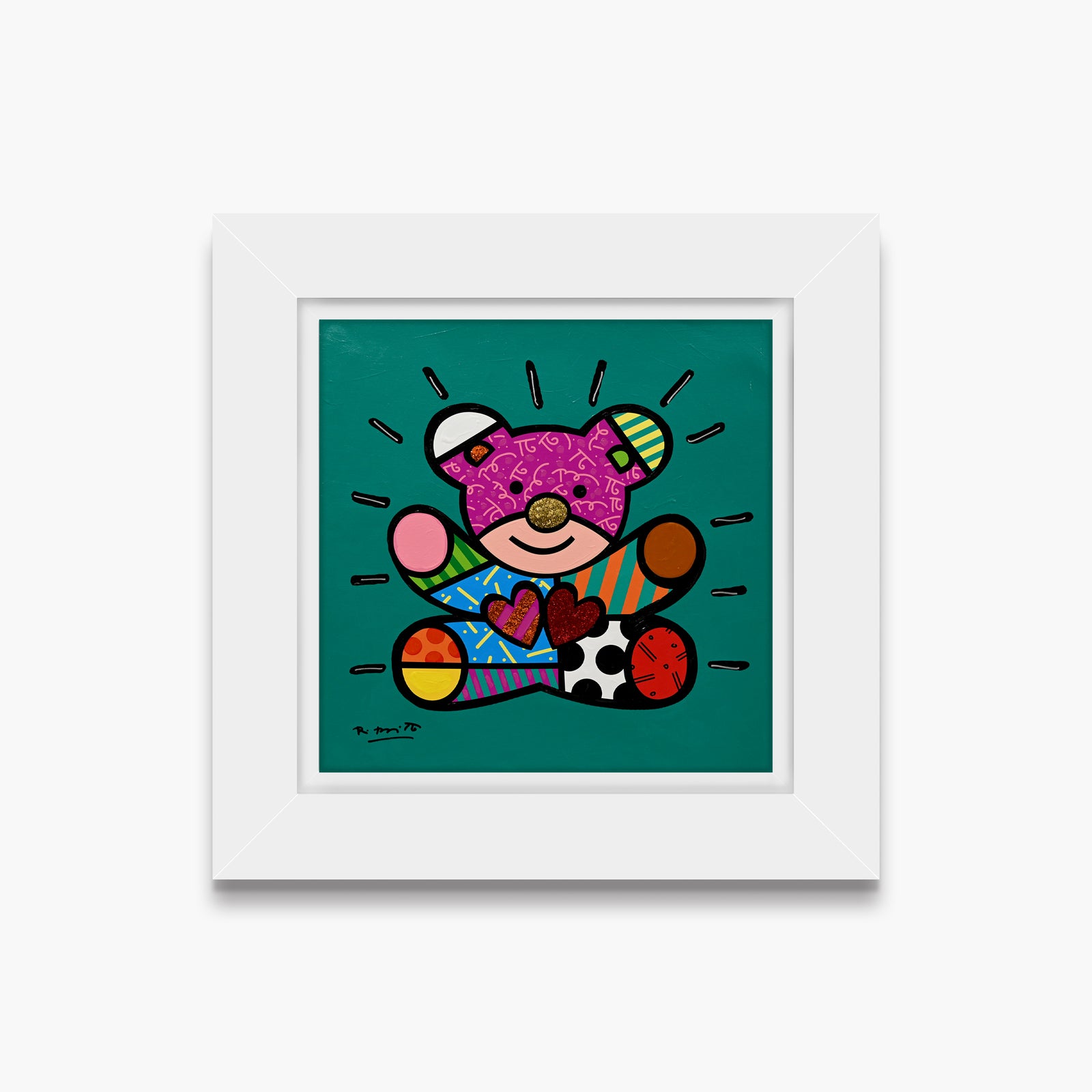 Happy Girl - Mixed Media Original