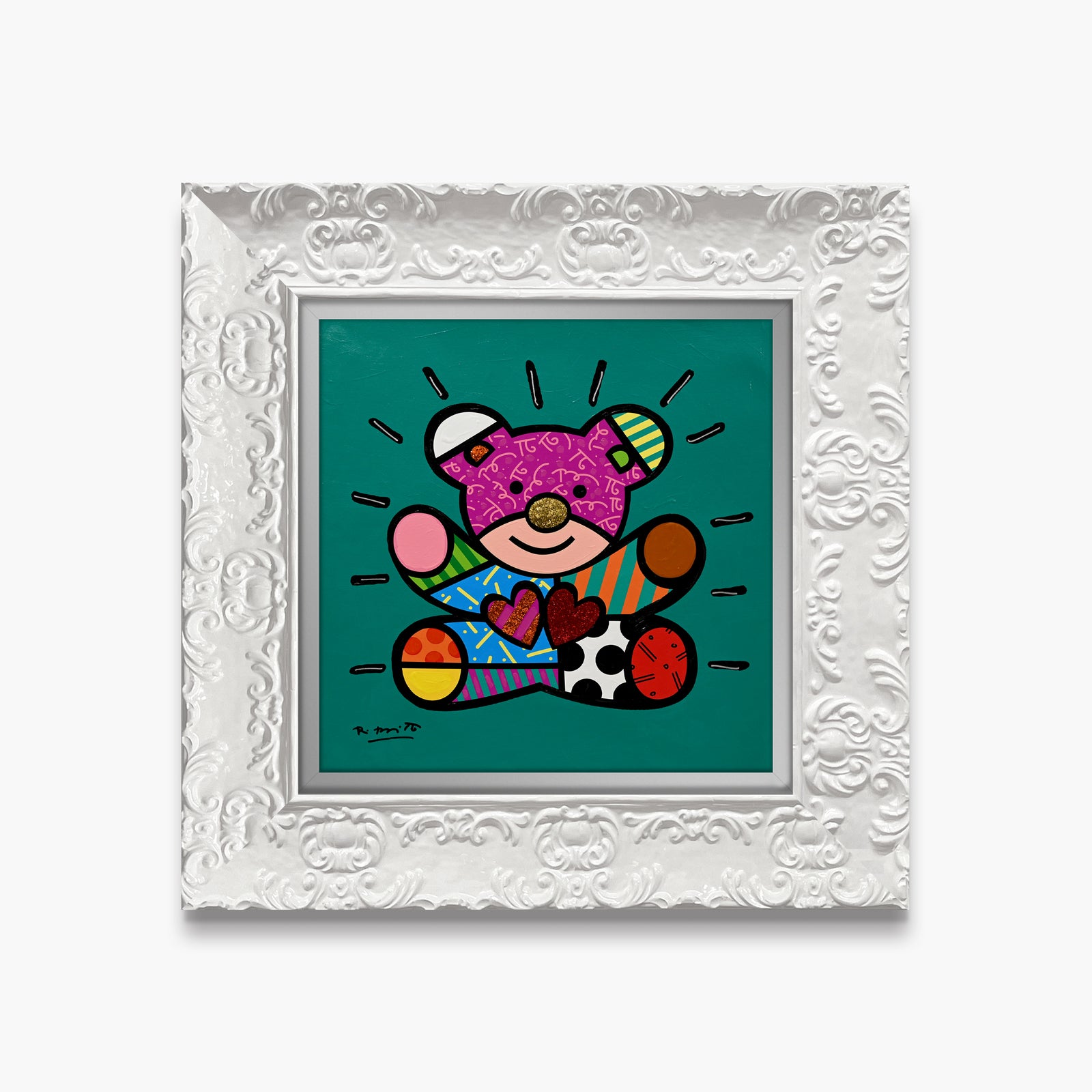 Happy Girl - Mixed Media Original