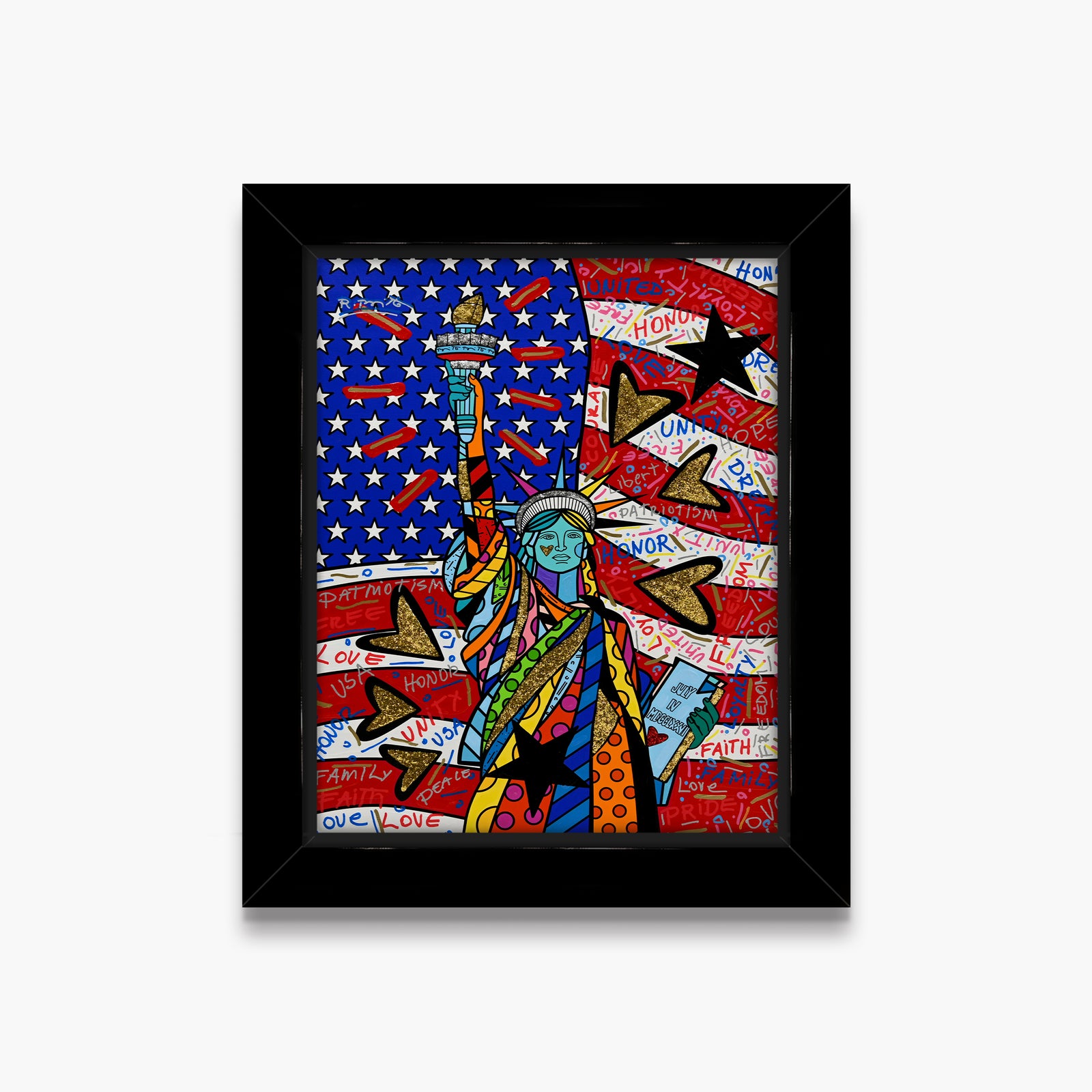 Liberty for All - Mixed Media Original