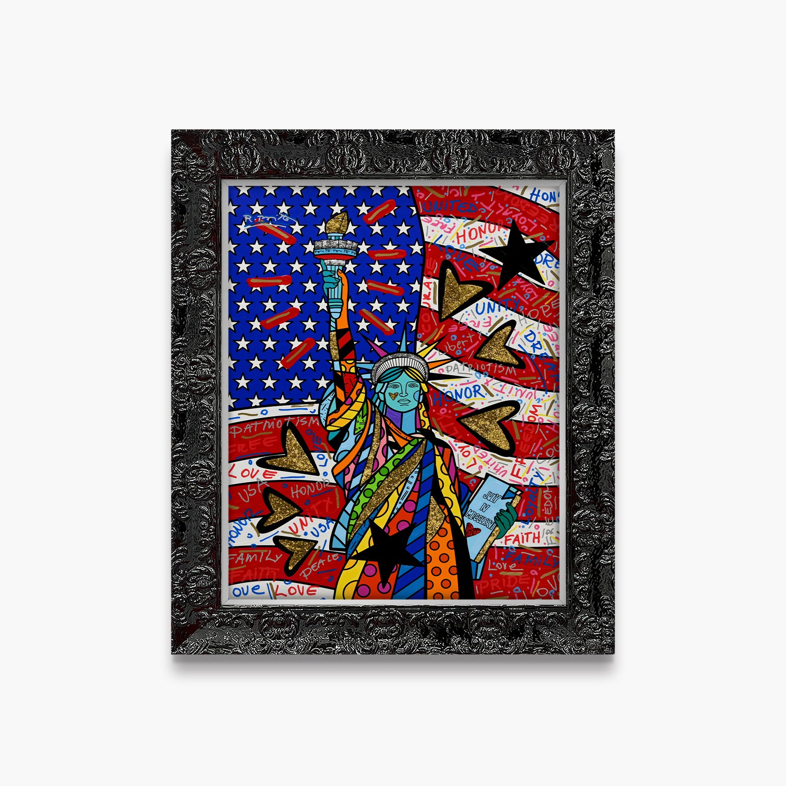 Liberty for All - Mixed Media Original
