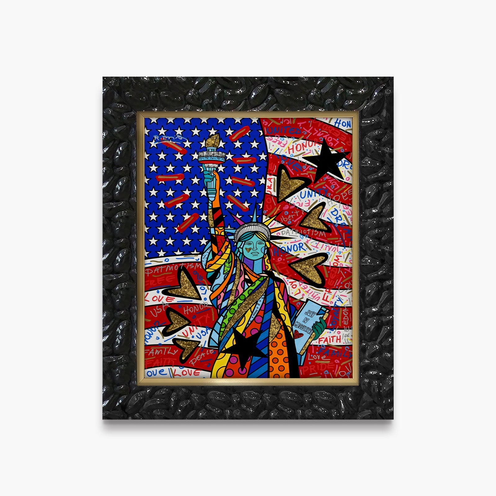Liberty for All - Mixed Media Original