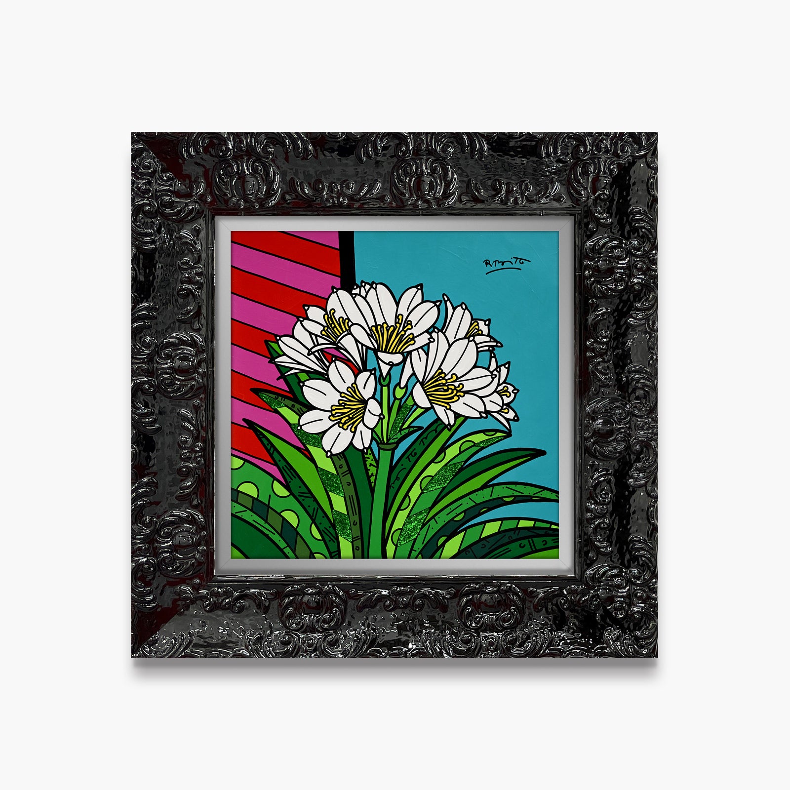 Lili Buffet - Mixed Media Original