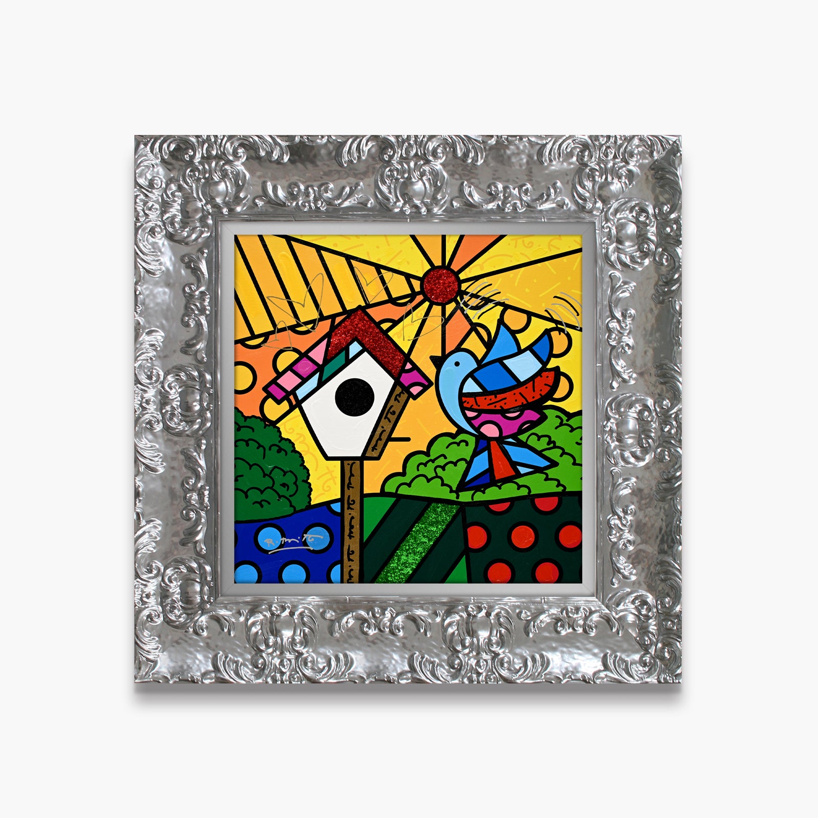 Home Sweet Home - Mixed Media Original