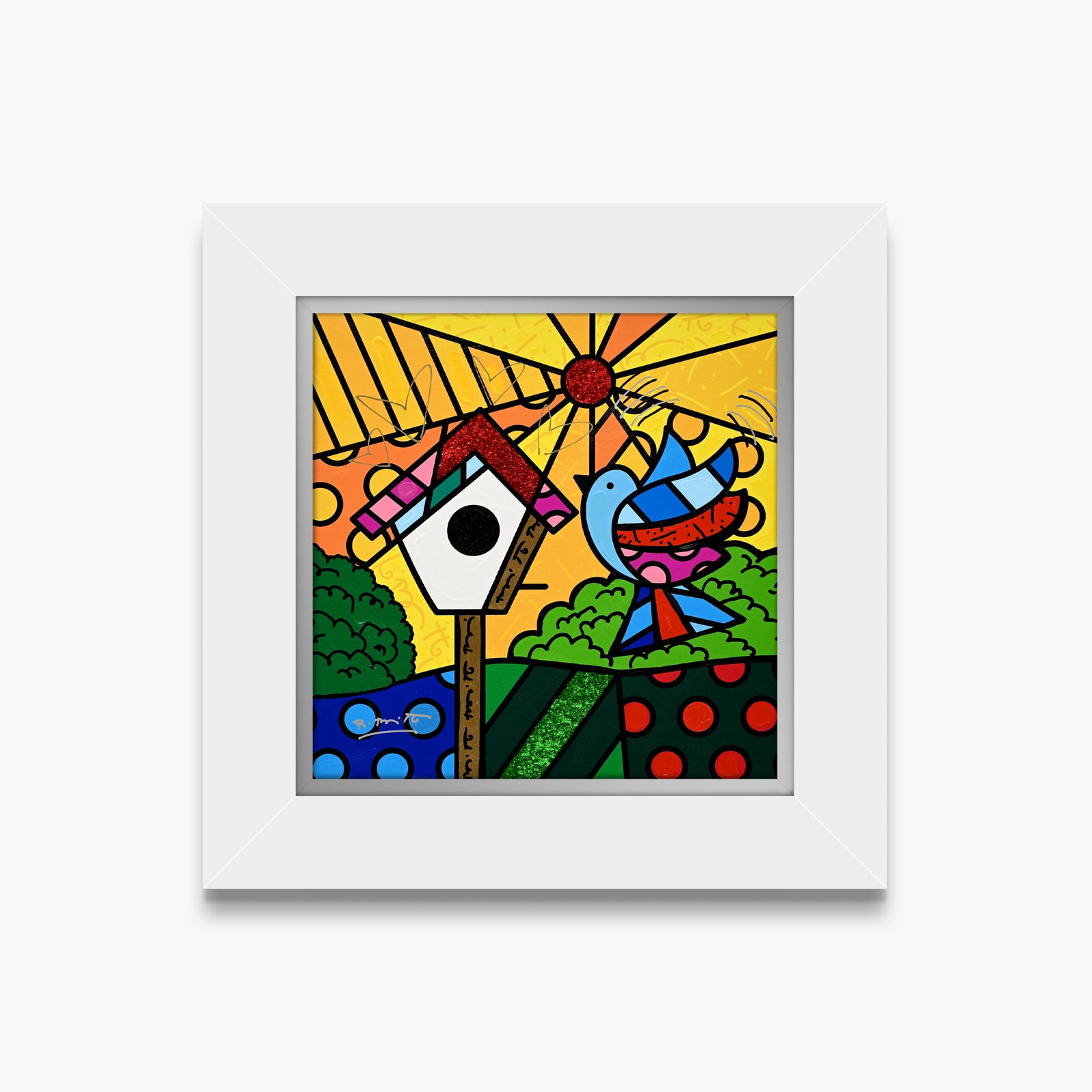 Home Sweet Home - Mixed Media Original