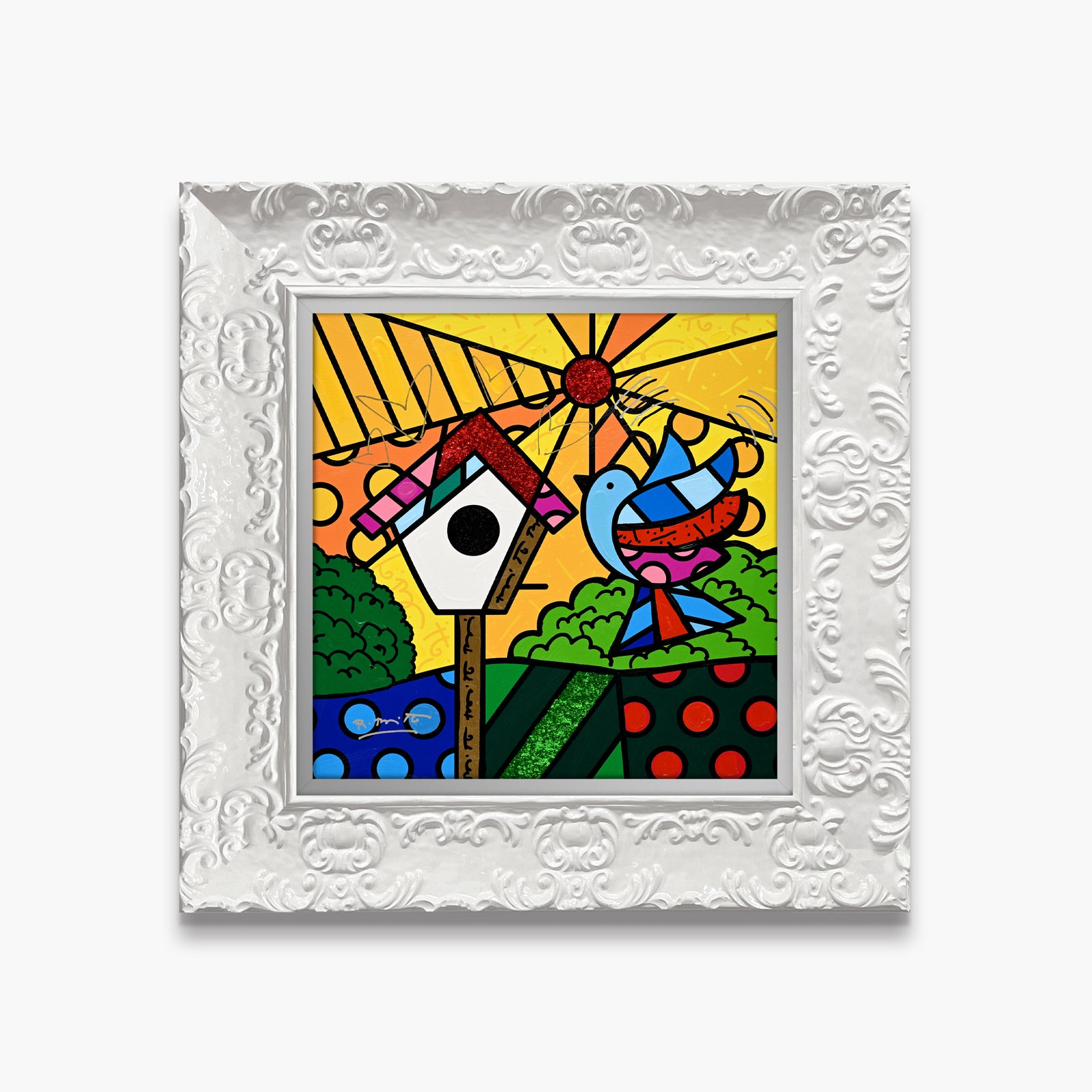 Home Sweet Home - Mixed Media Original