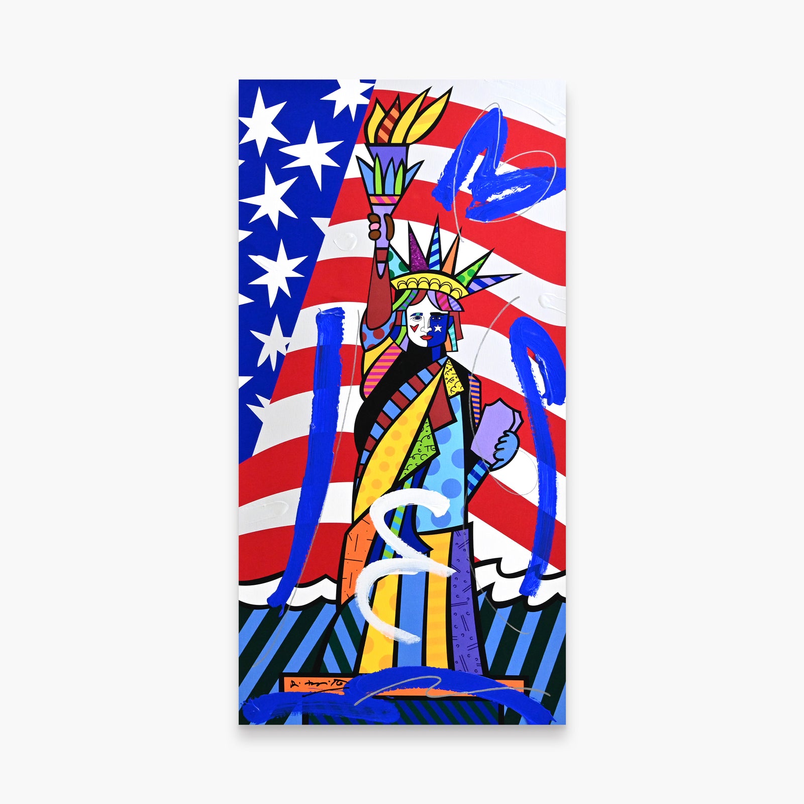 Liberty - Mixed Media Original