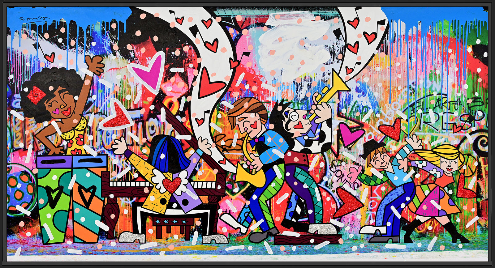 Bohemian Rhapsody - Mixed Media Original