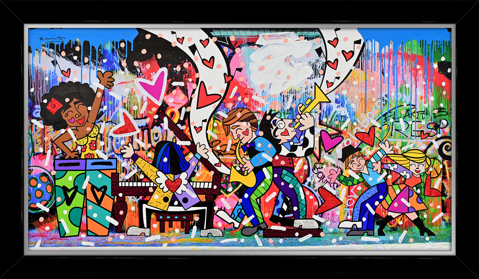 Bohemian Rhapsody - Mixed Media Original