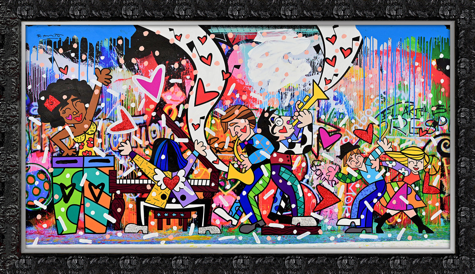 Bohemian Rhapsody - Mixed Media Original