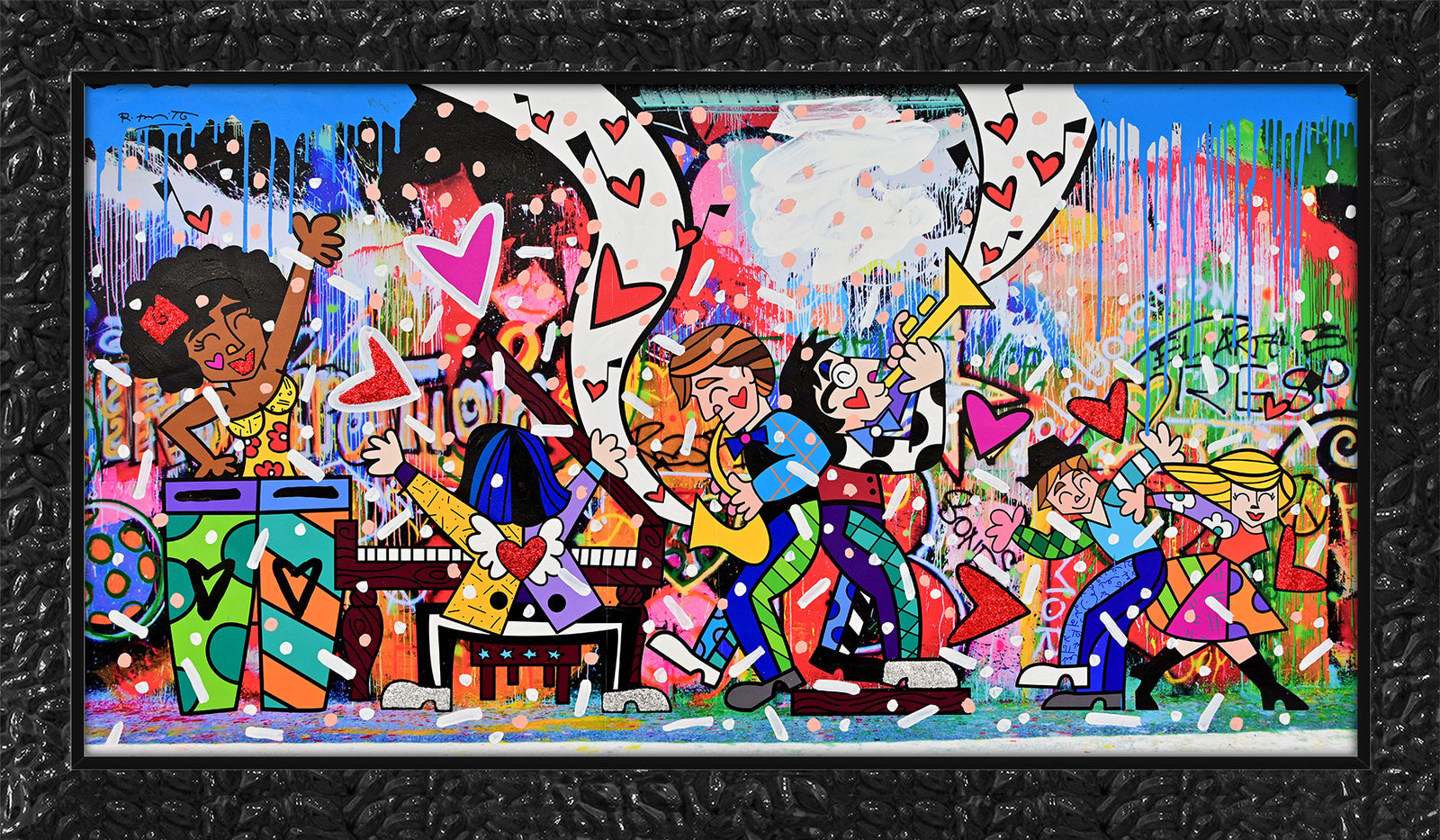 Bohemian Rhapsody - Mixed Media Original