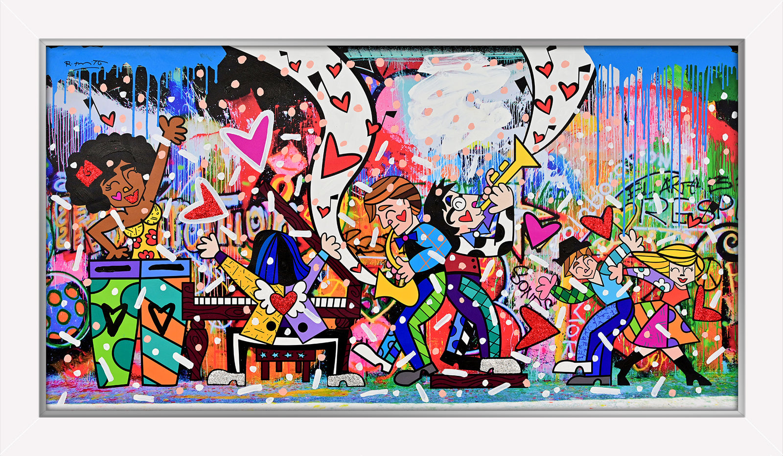 Bohemian Rhapsody - Mixed Media Original