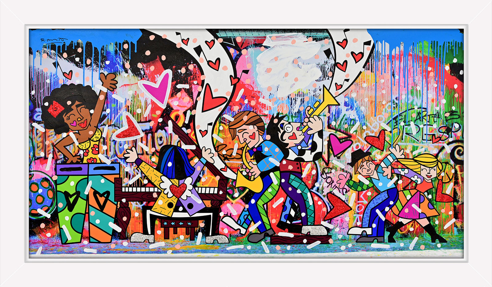 Bohemian Rhapsody - Mixed Media Original