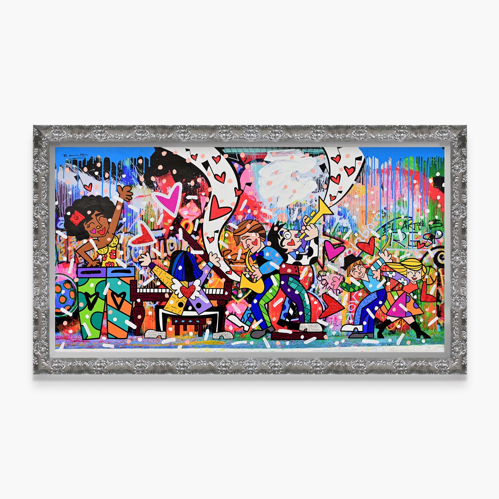 Bohemian Rhapsody - Mixed Media Original