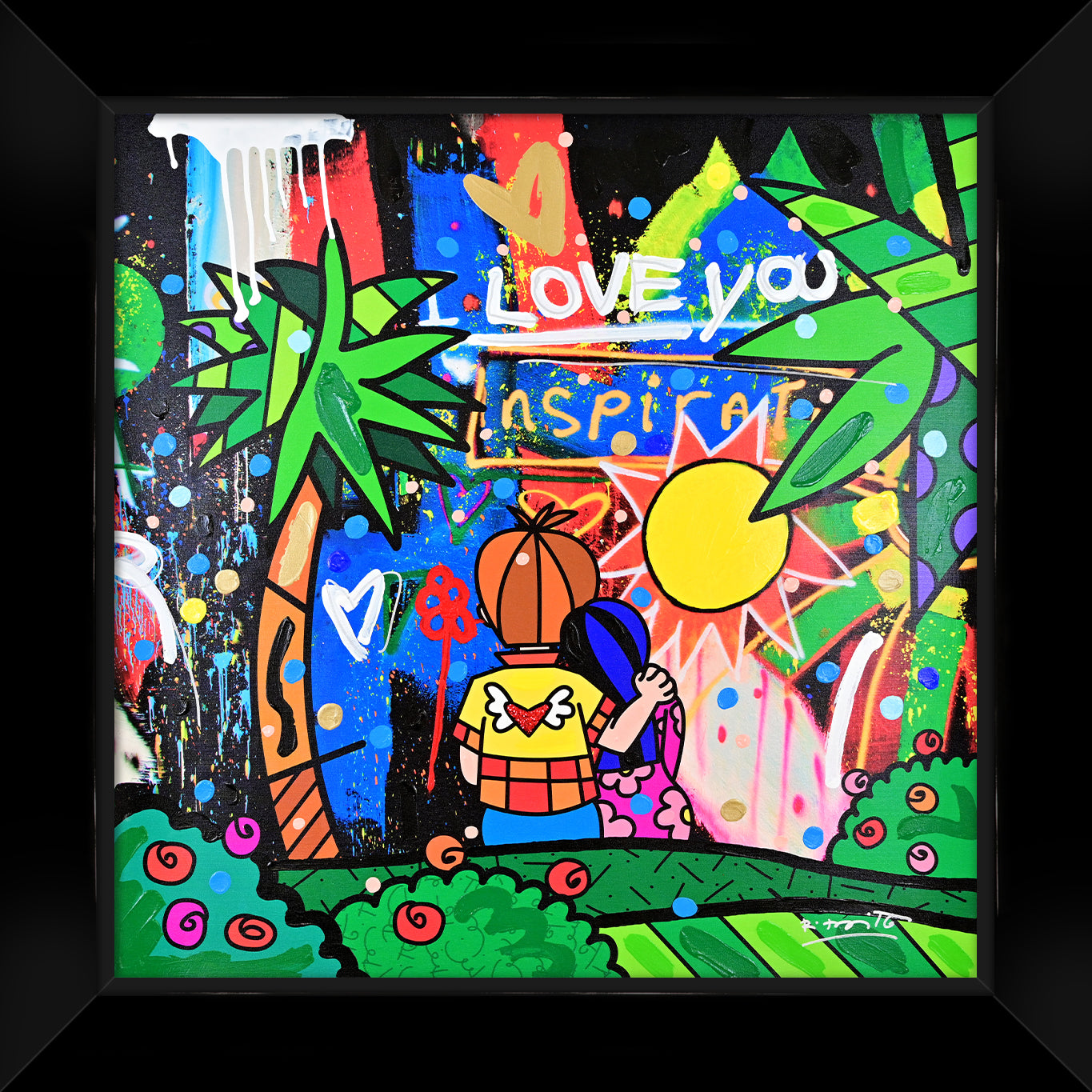 You Are My Sunshine - Mixed Media Original