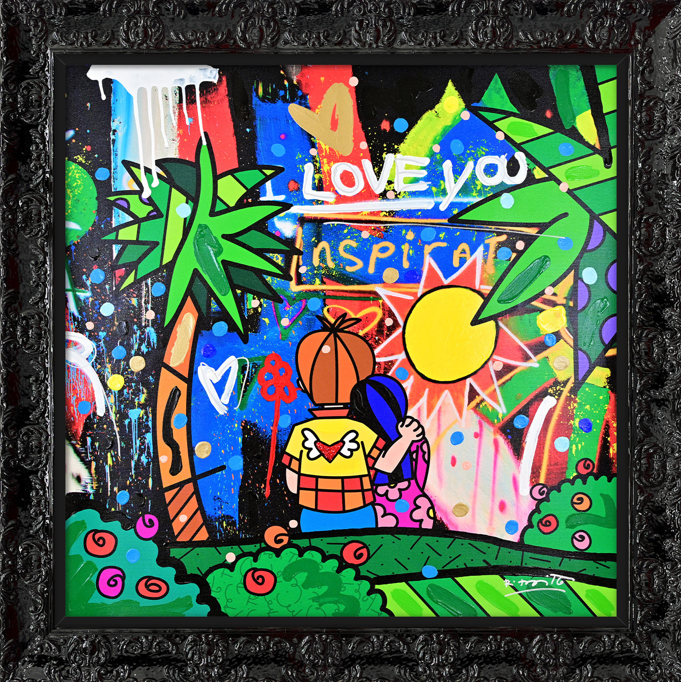 You Are My Sunshine - Mixed Media Original