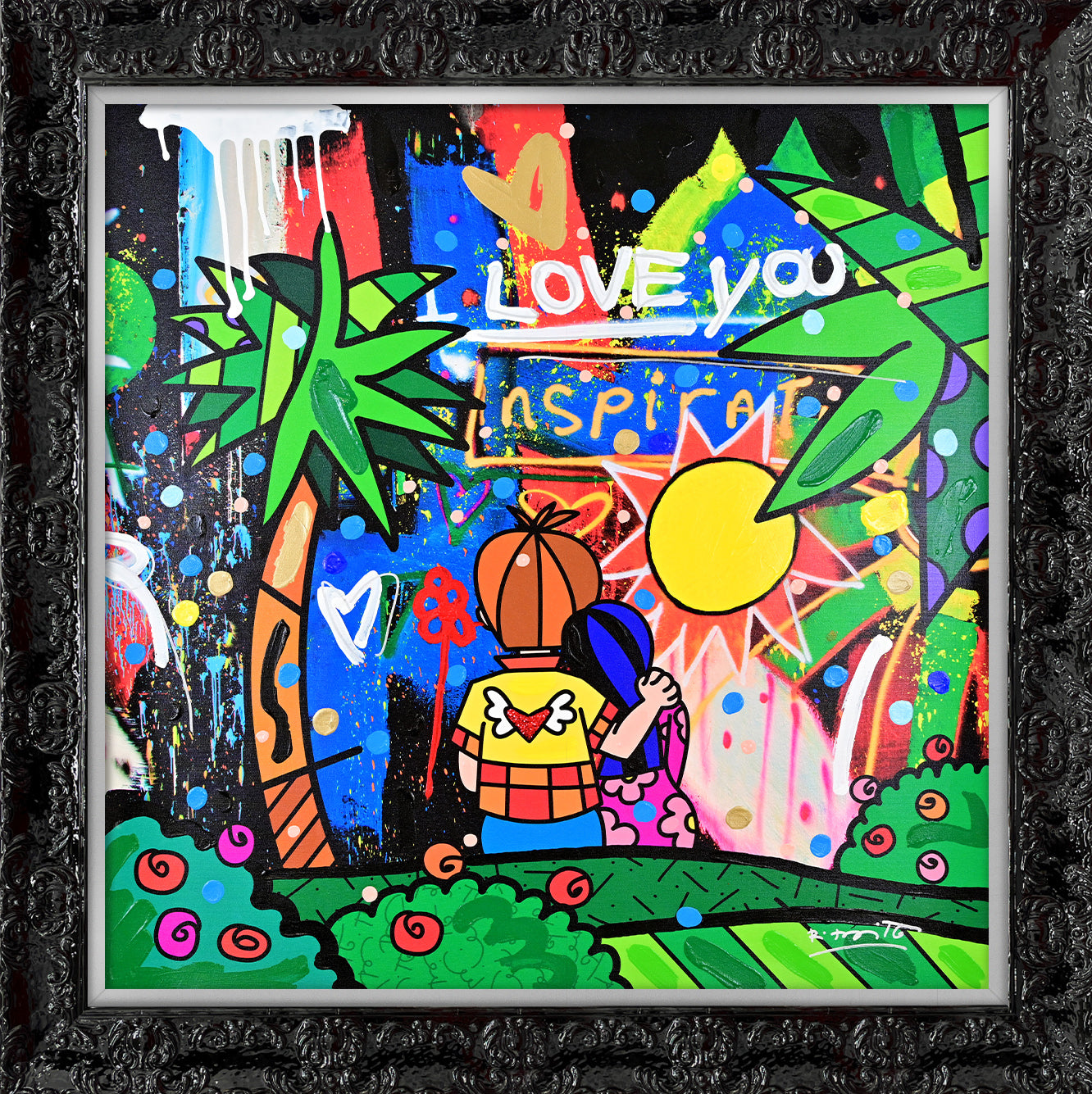 You Are My Sunshine - Mixed Media Original