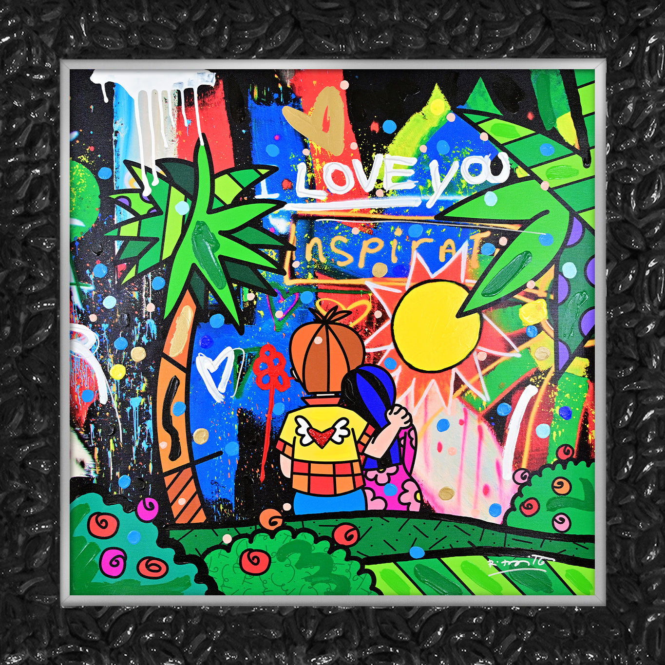 You Are My Sunshine - Mixed Media Original