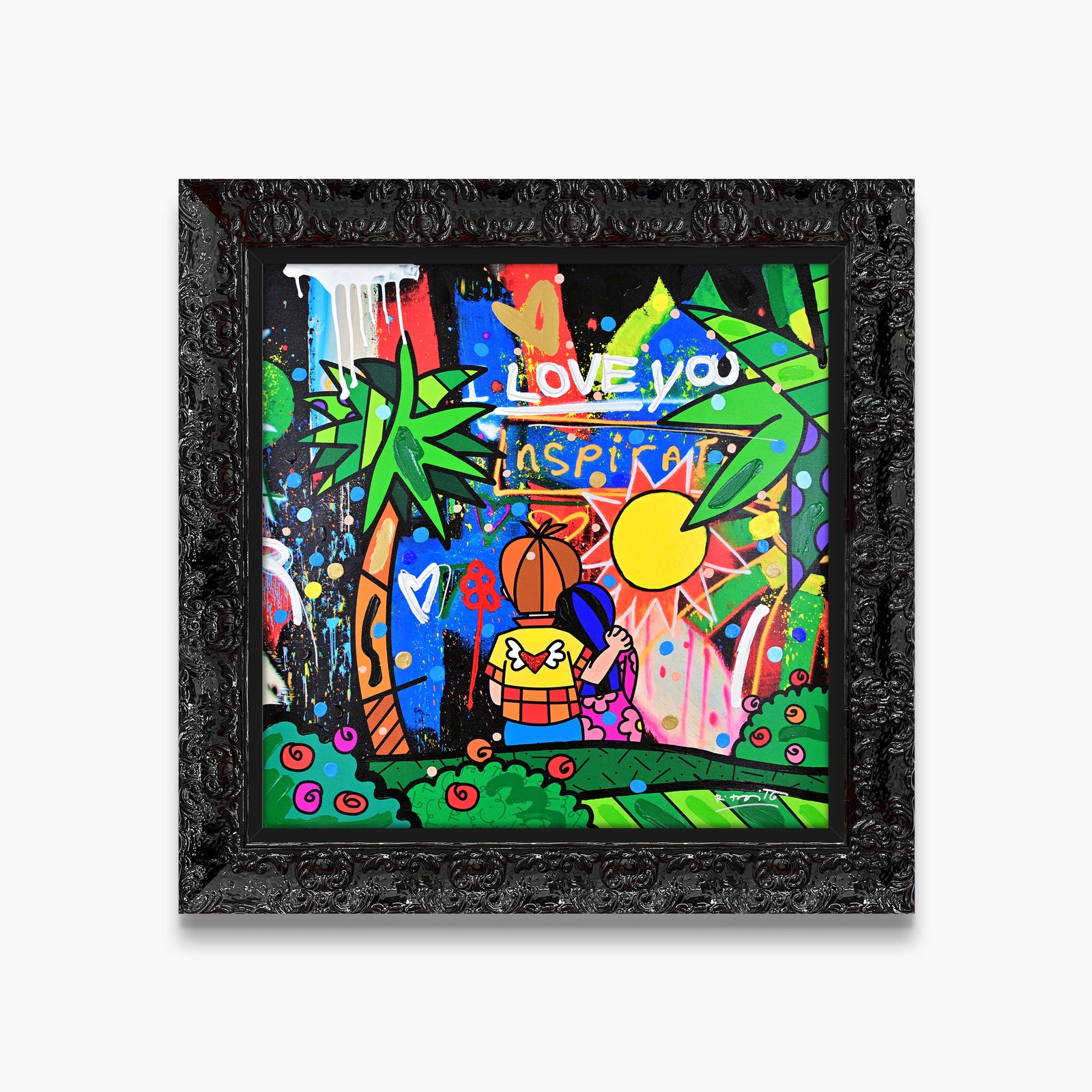 You Are My Sunshine - Mixed Media Original