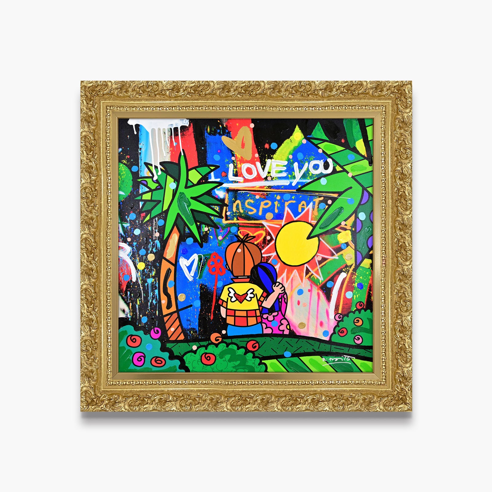 You Are My Sunshine - Mixed Media Original