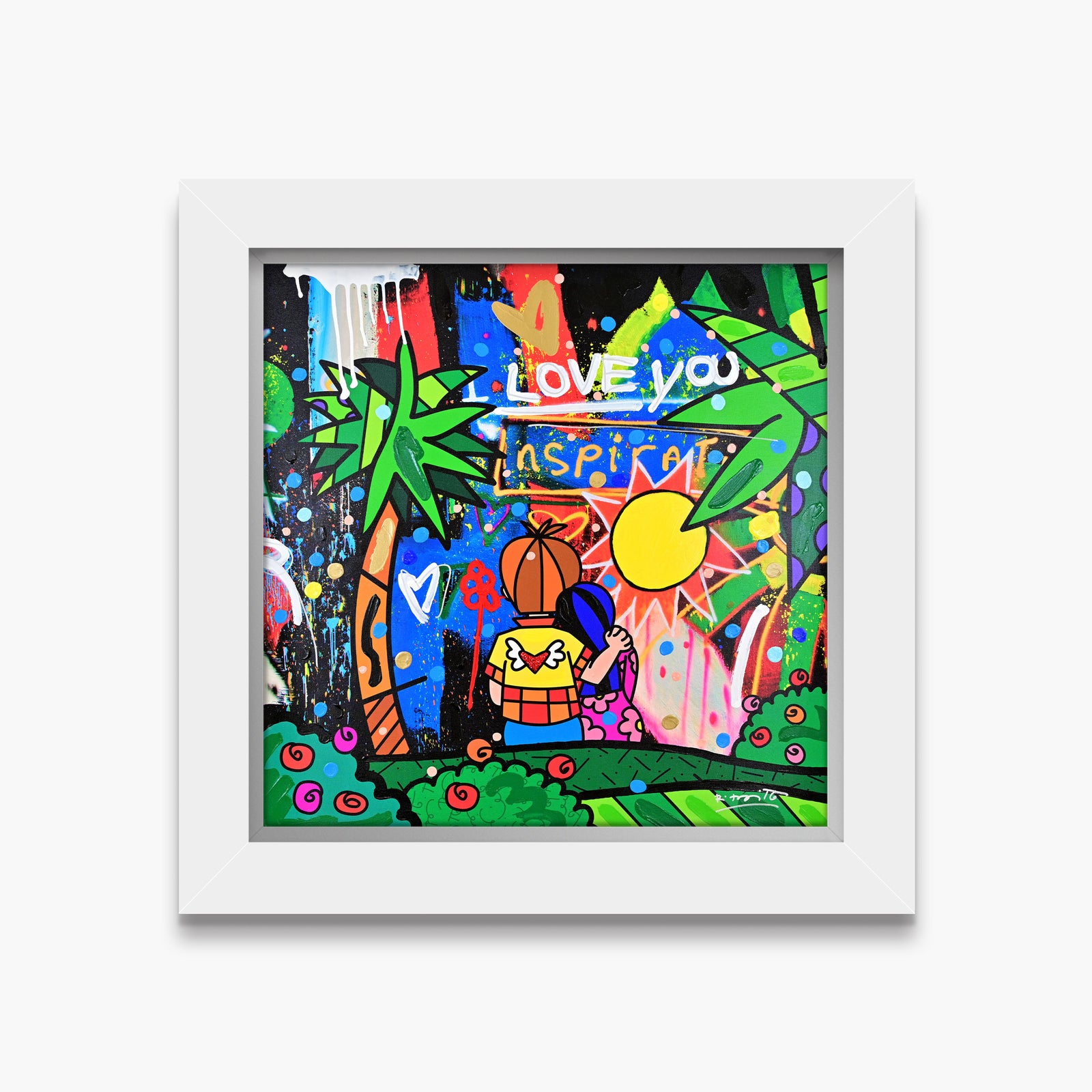 You Are My Sunshine - Mixed Media Original