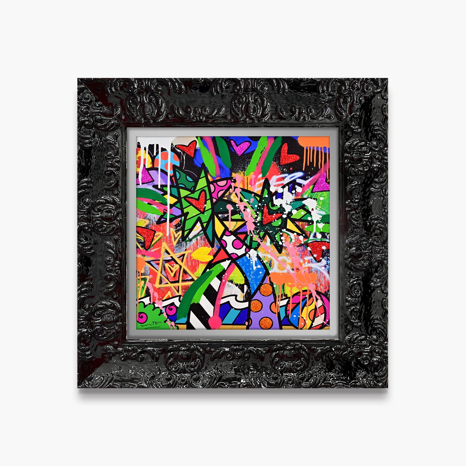 Miami Vibes - Mixed Media Original