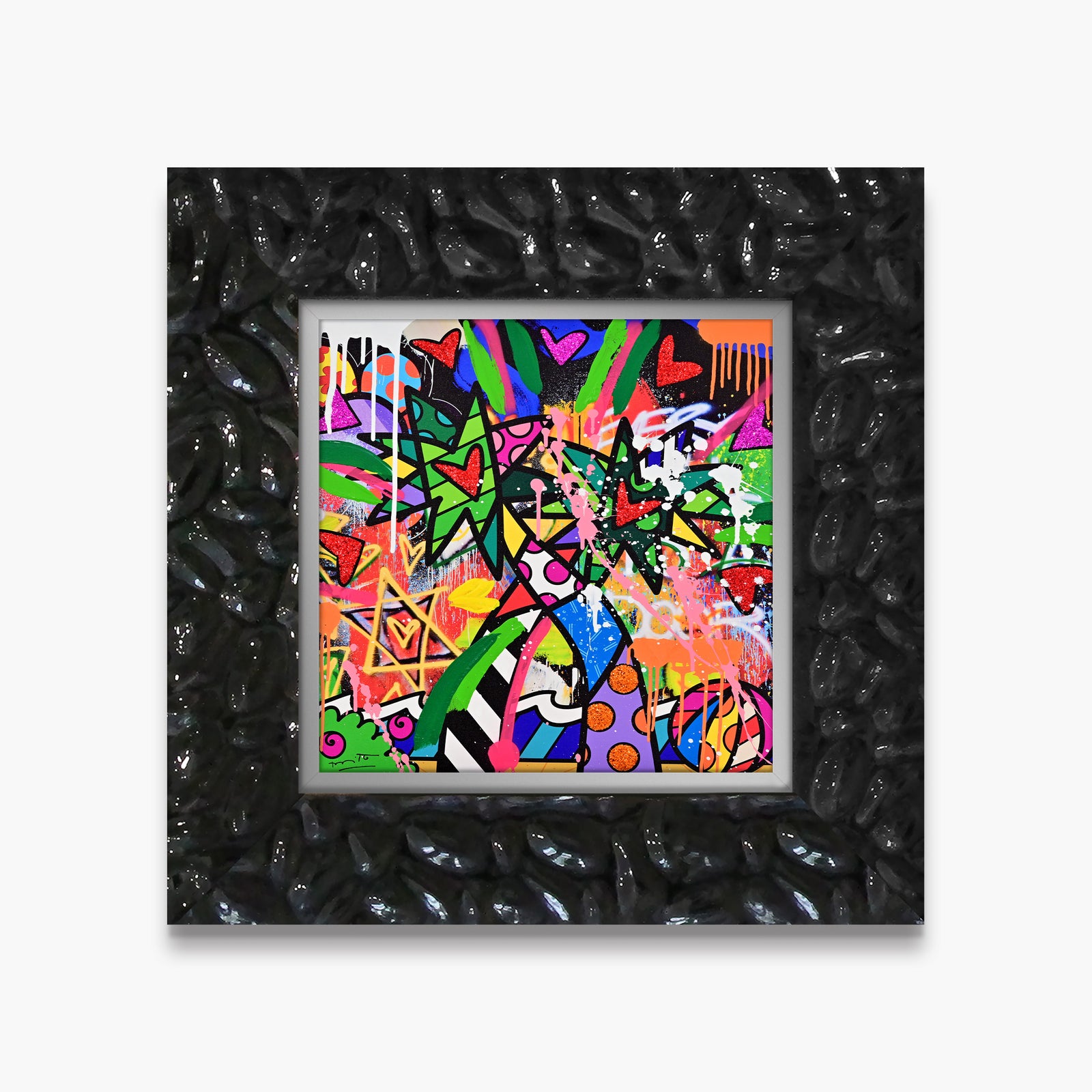 Miami Vibes - Mixed Media Original