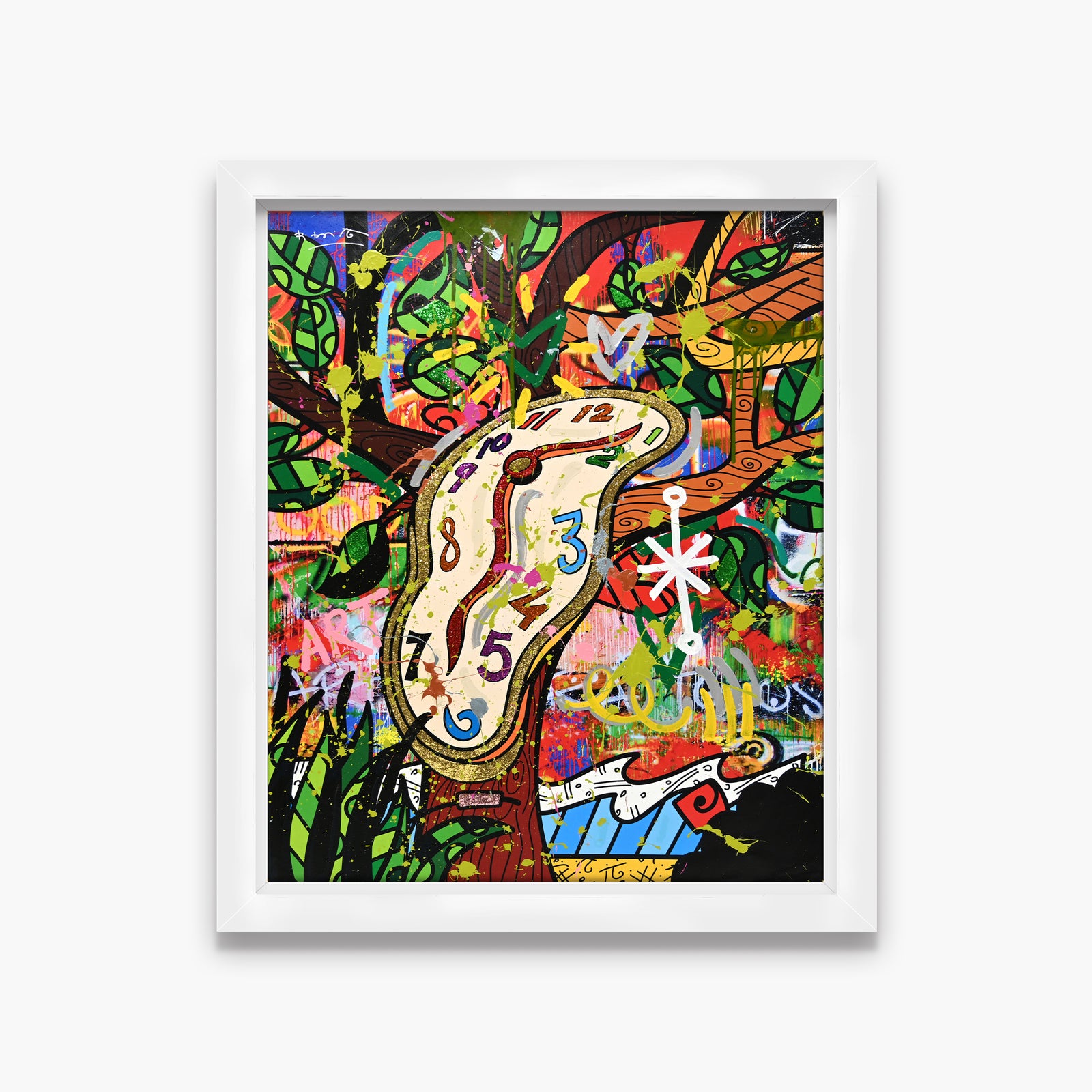 Time Is Relative - Mixed Media Original